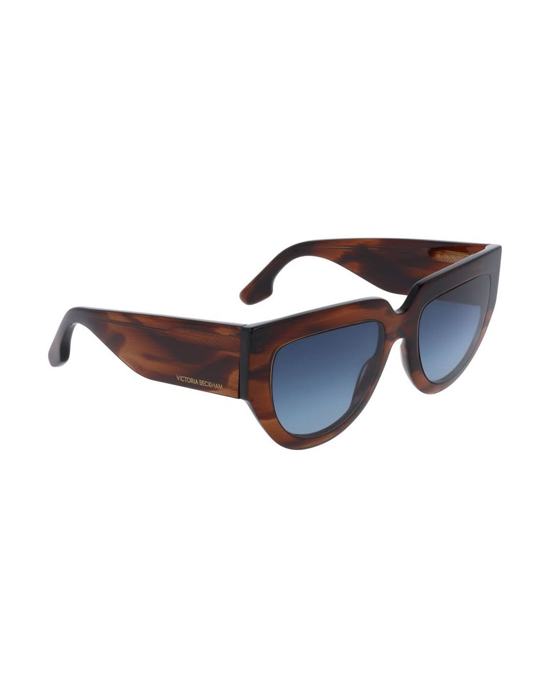 Victoria Beckham Brown Acetate Sunglasses Sunglasses
