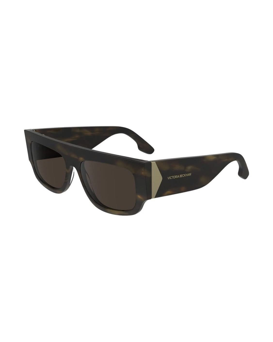 Victoria Beckham Brown Acetate Sunglasses Sunglasses