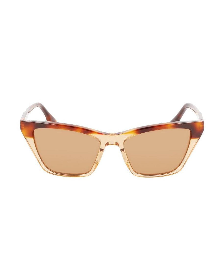 Victoria Beckham Brown Acetate Sunglasses Glam Steals