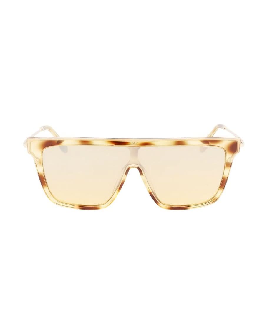 Victoria Beckham Brown Acetate Sunglasses Sunglasses