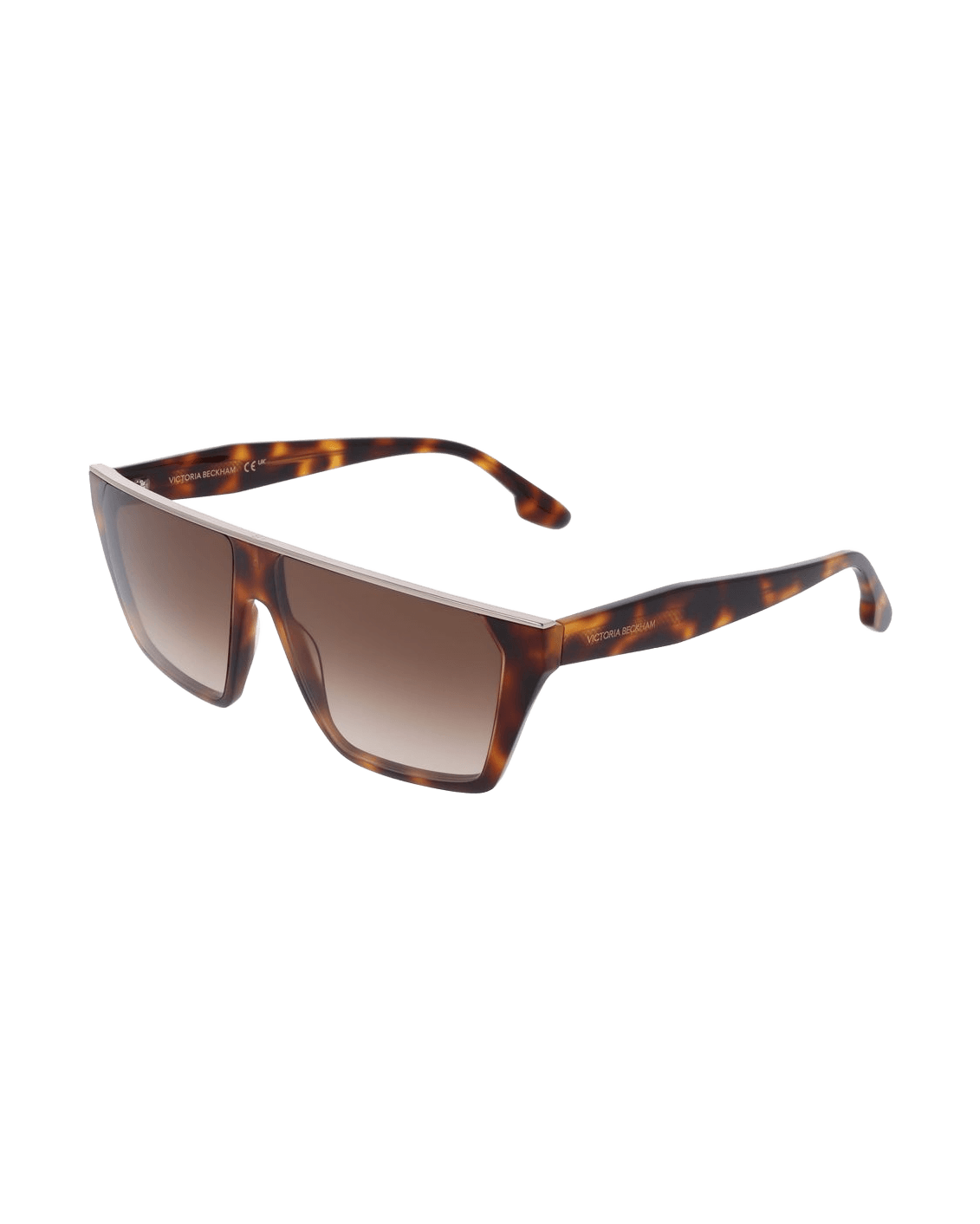Victoria Beckham Brown Acetate Sunglasses Sunglasses