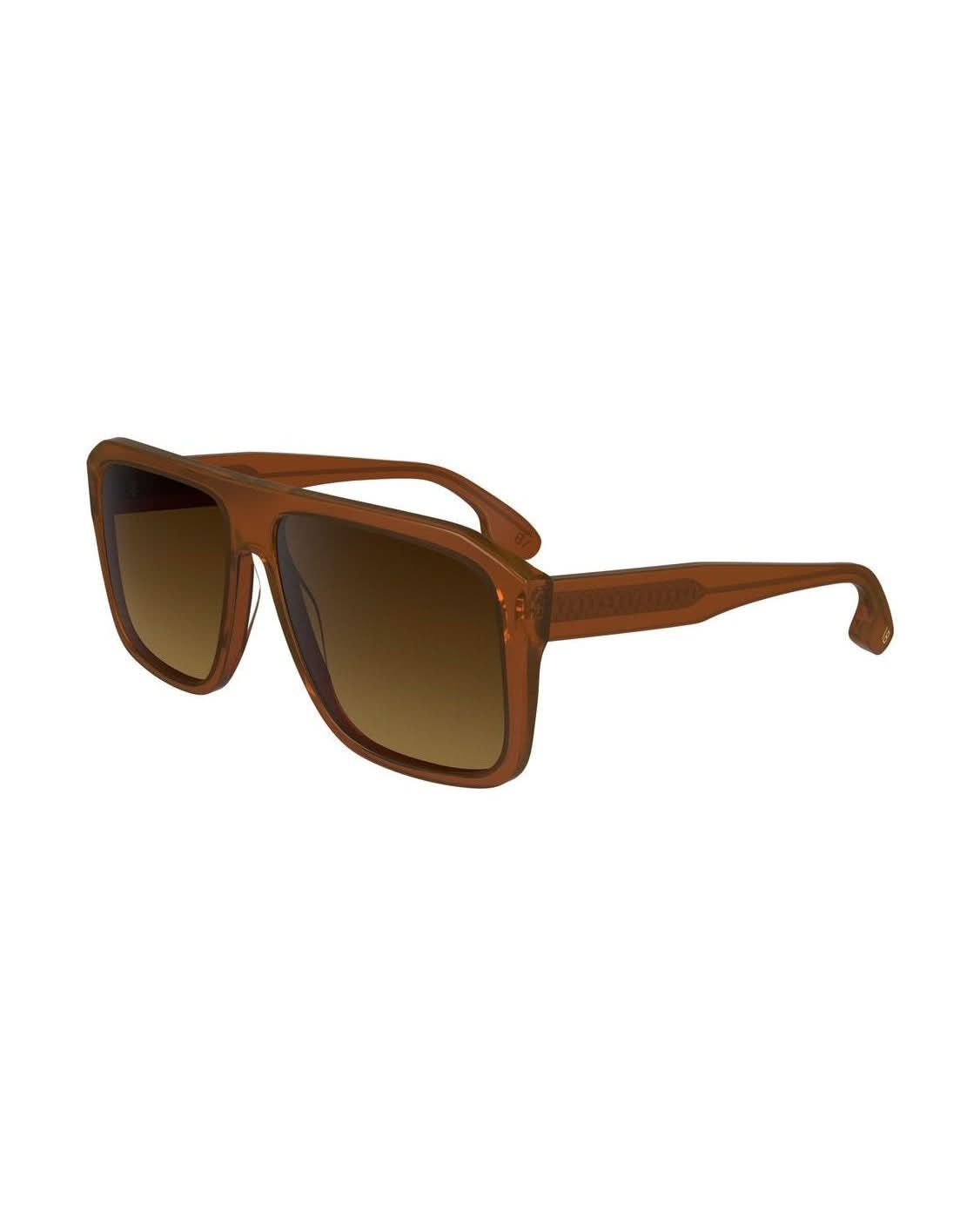 Victoria Beckham Brown Acetate Sunglasses Sunglasses