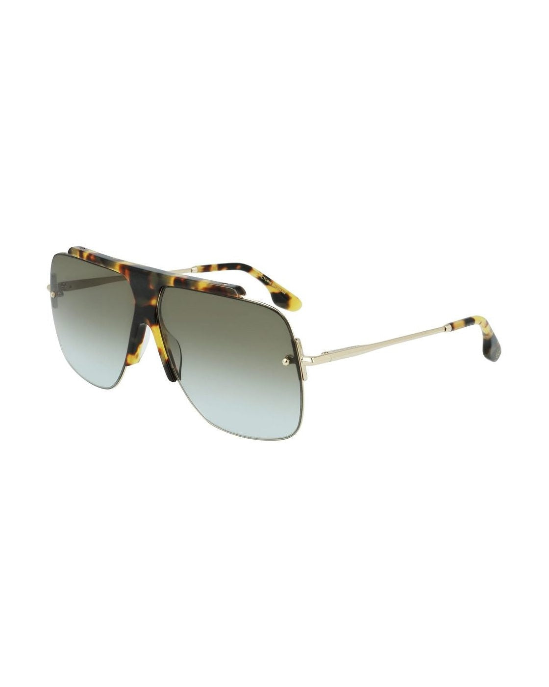 Victoria Beckham Brown Acetate Sunglasses Sunglasses