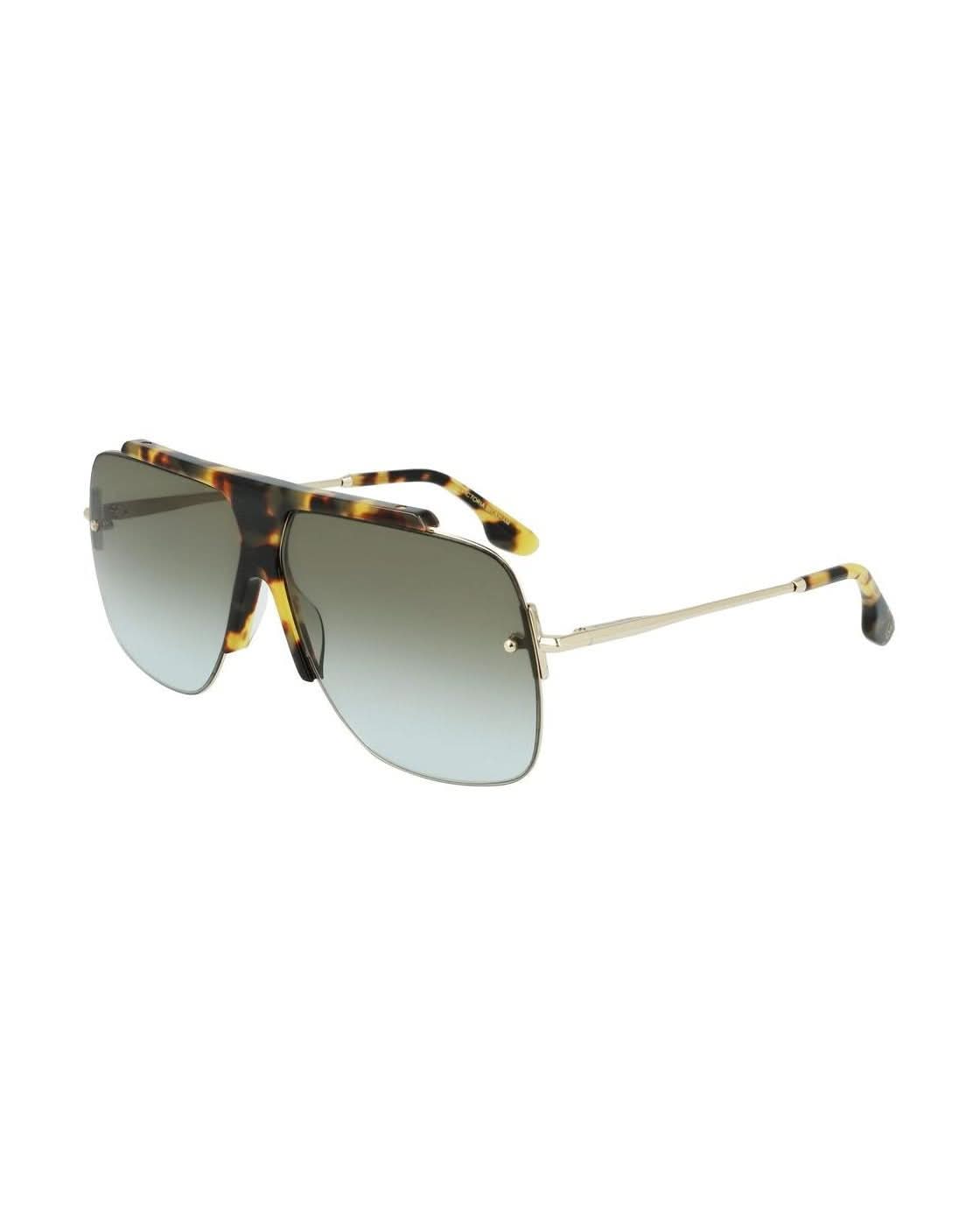 Victoria Beckham Brown Acetate Sunglasses Sunglasses