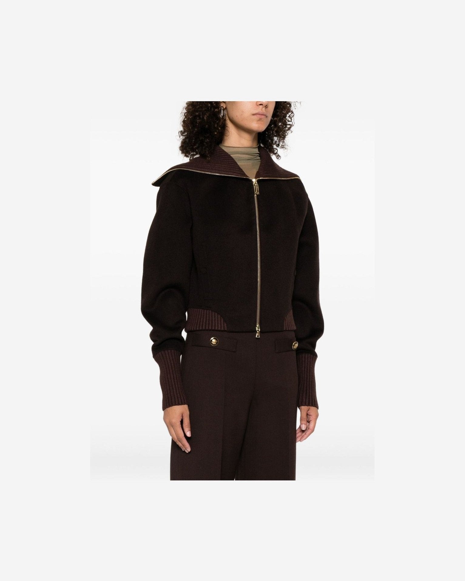 Victoria Beckham Brown Coat Glam Steals