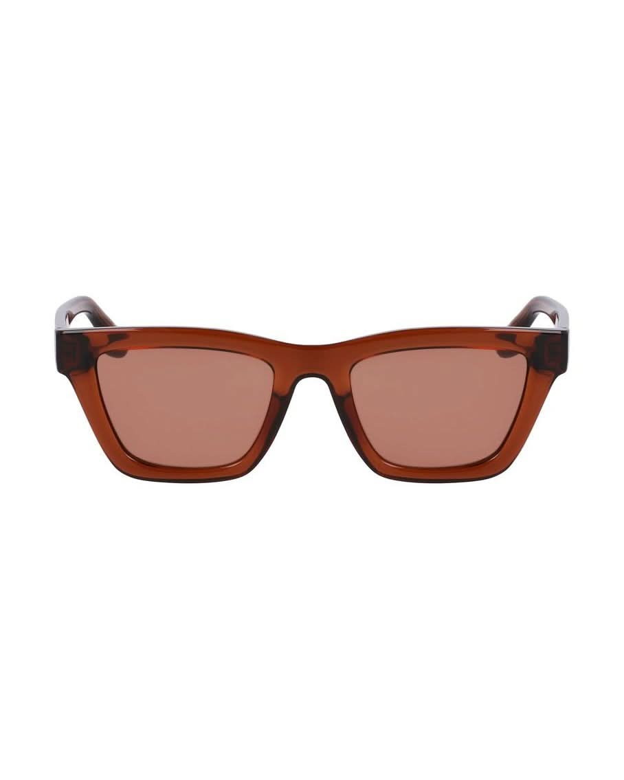 Victoria Beckham Brown Injected Sunglasses Sunglasses