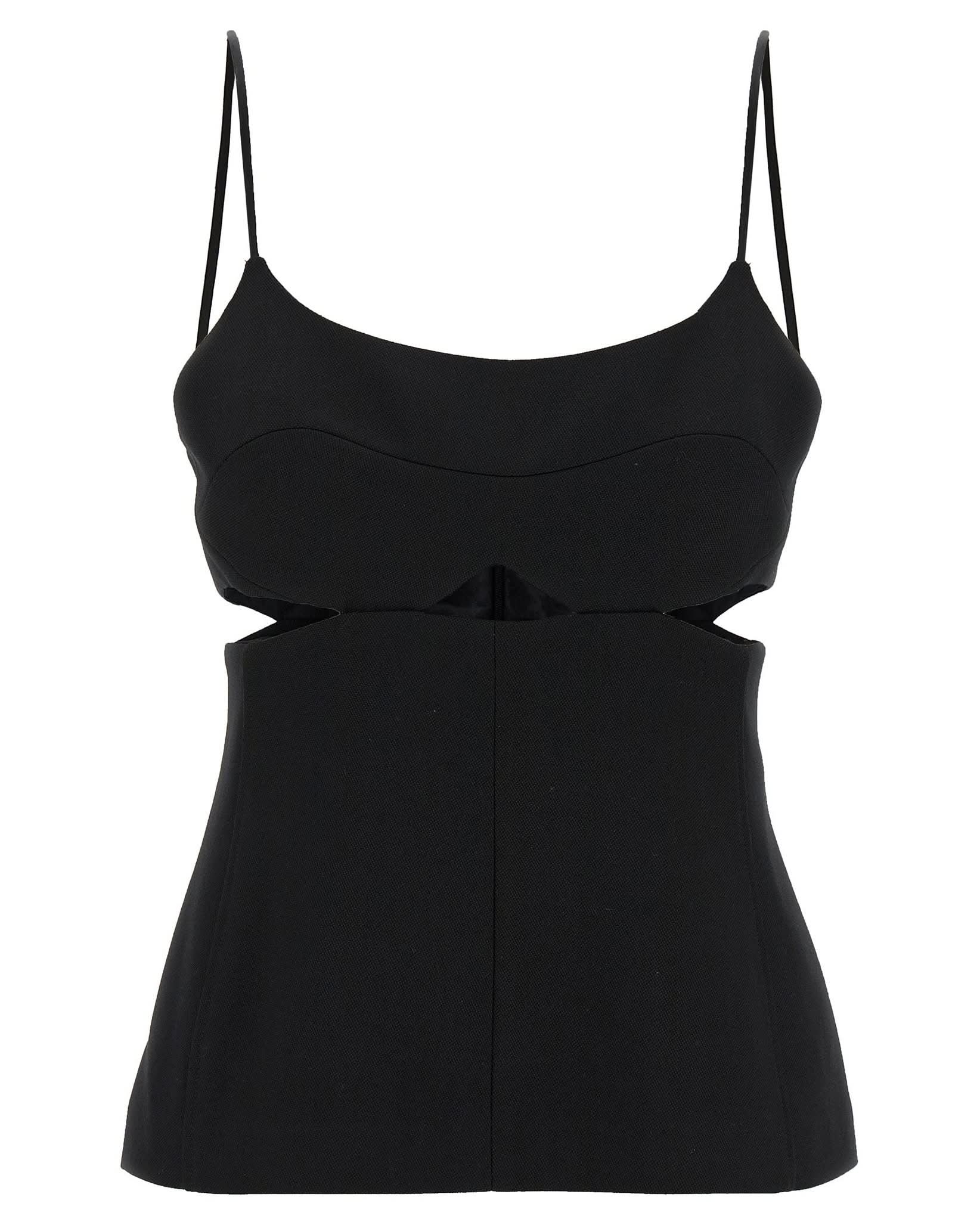 Victoria Beckham Cut Out Cami Top Glam Steals