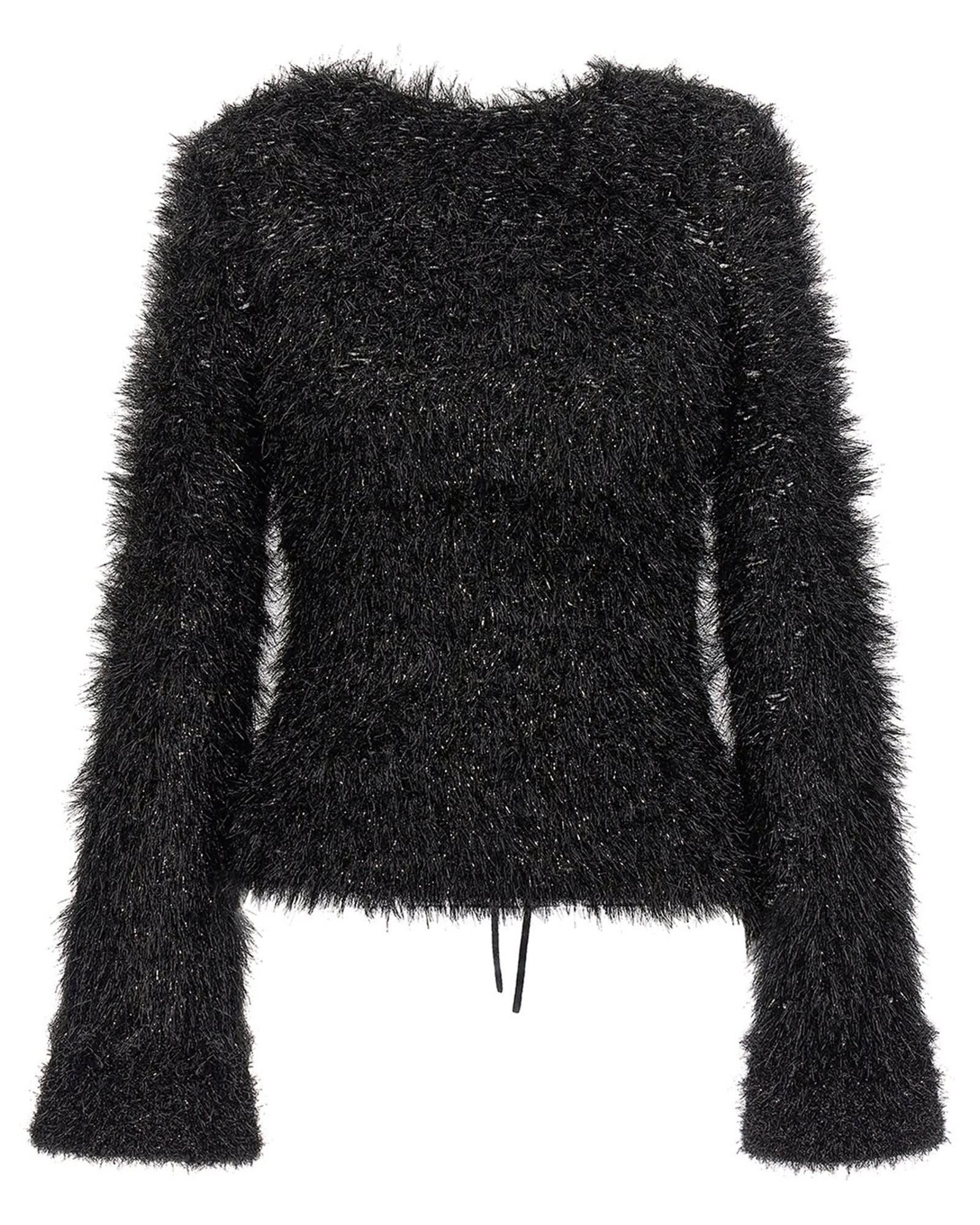 Victoria Beckham Cut Out Lurex Sweater Glam Steals