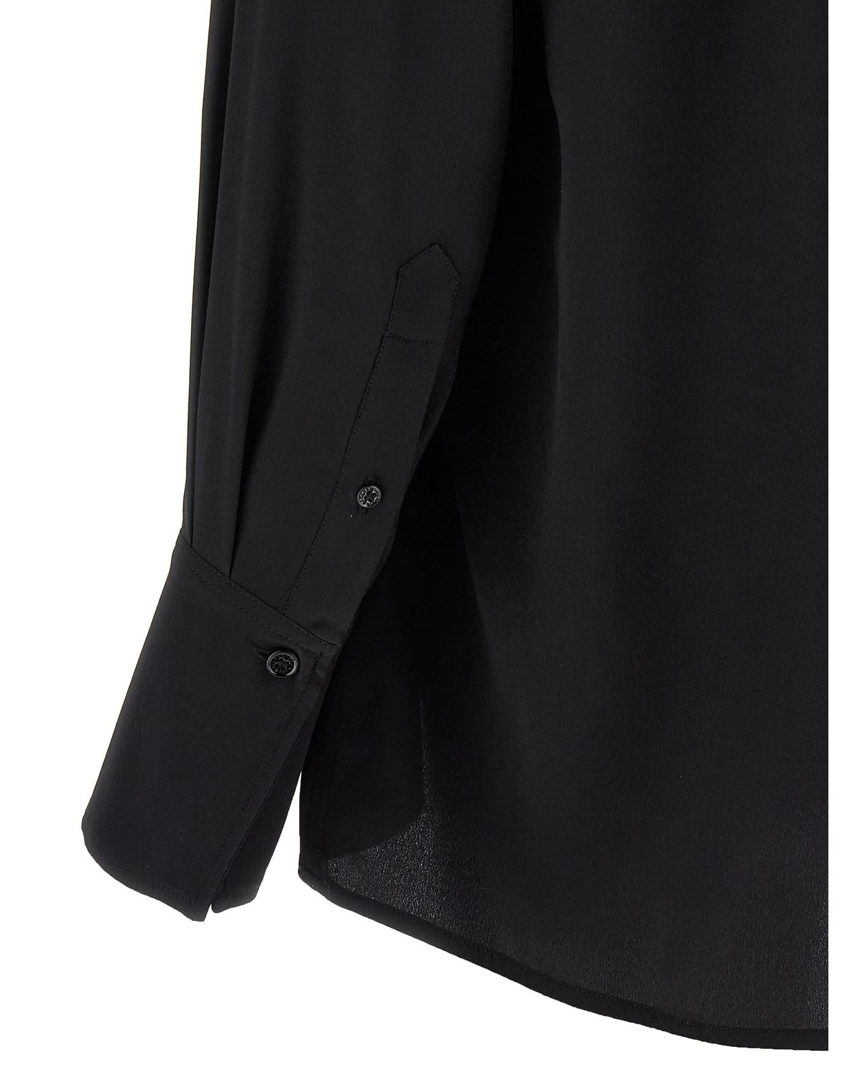 Victoria Beckham Gather Detail Tie Blouse Shirts