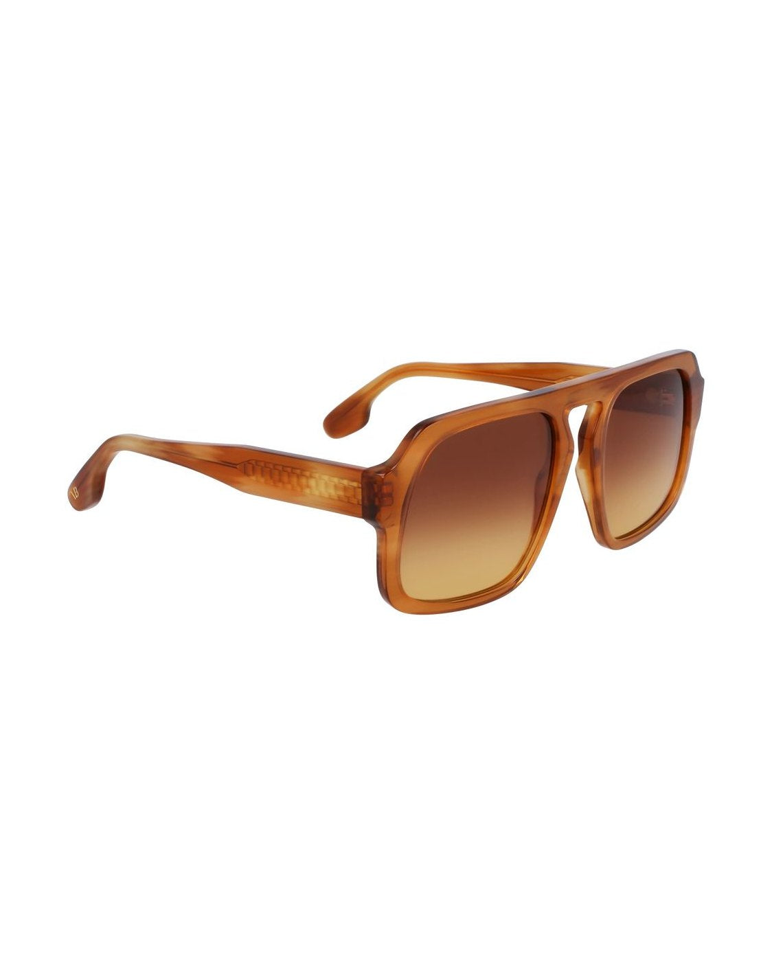 Victoria Beckham Gold Acetate Sunglasses Sunglasses