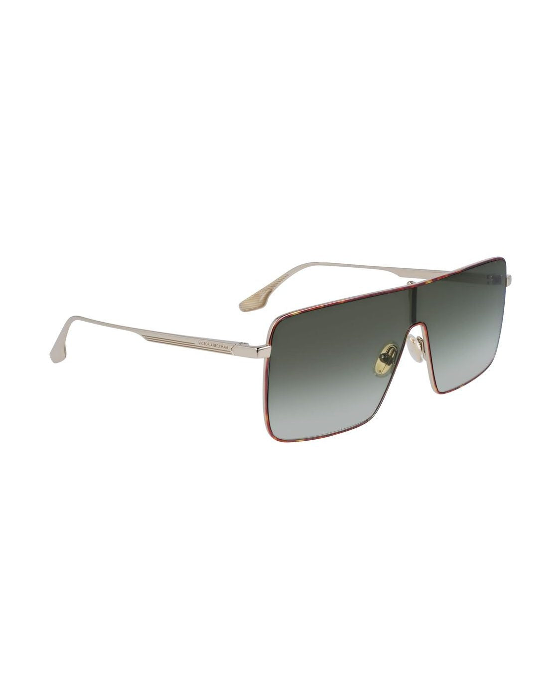 Victoria Beckham Gold Metal Sunglasses Sunglasses