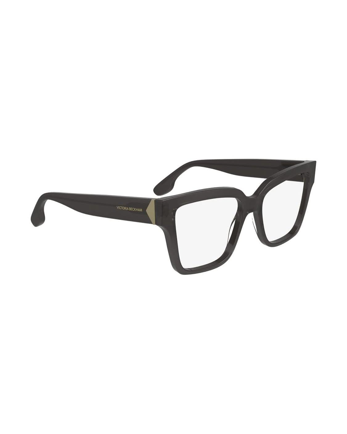 Victoria Beckham Gray Acetate Optical Frame Eyeglasses