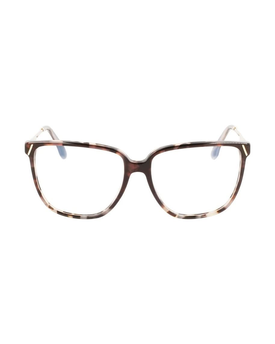 Victoria Beckham Gray Acetate Optical Frame Eyeglasses
