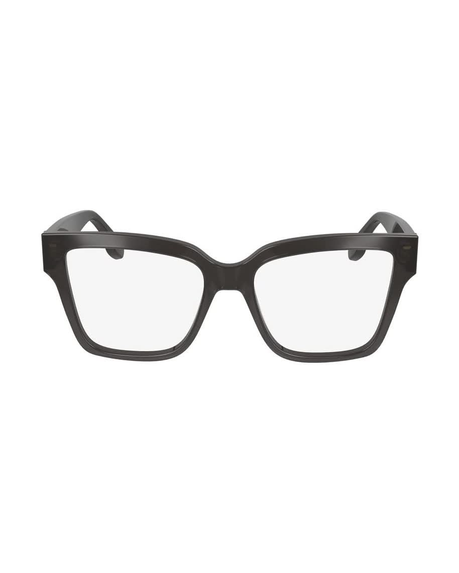 Victoria Beckham Gray Acetate Optical Frame Eyeglasses