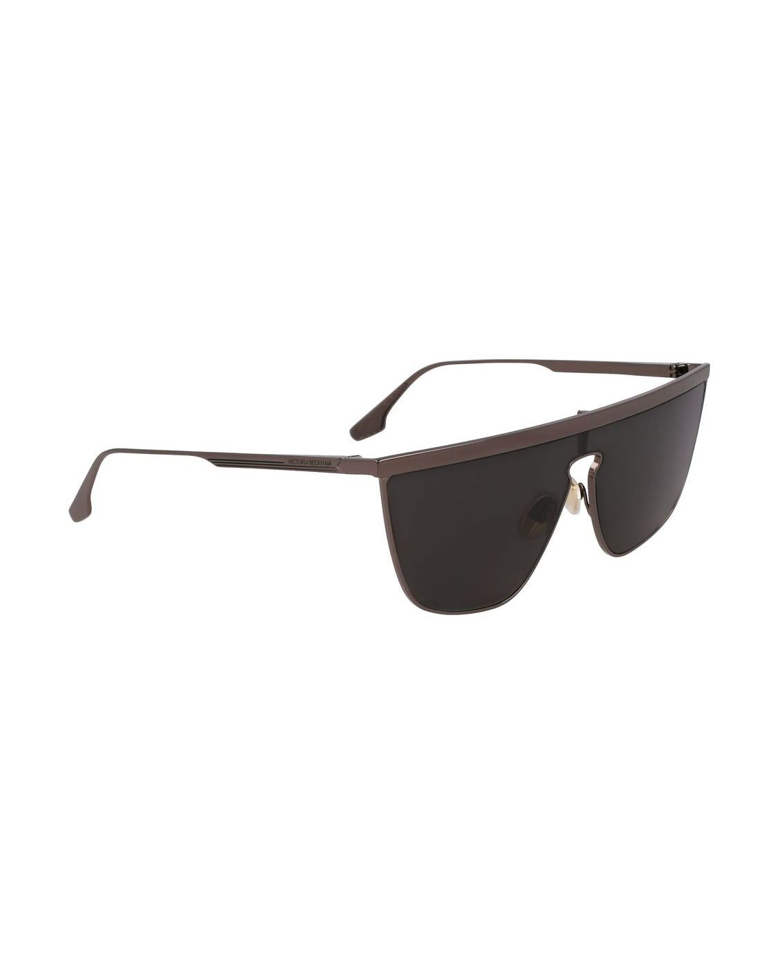 Victoria Beckham Gray Metal Sunglasses Sunglasses