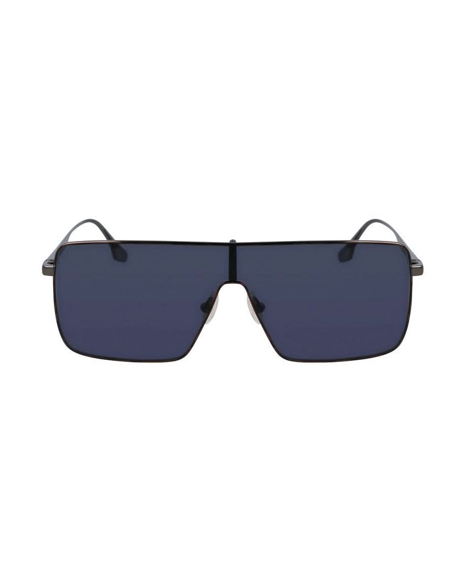 Victoria Beckham Gray Metal Sunglasses Sunglasses