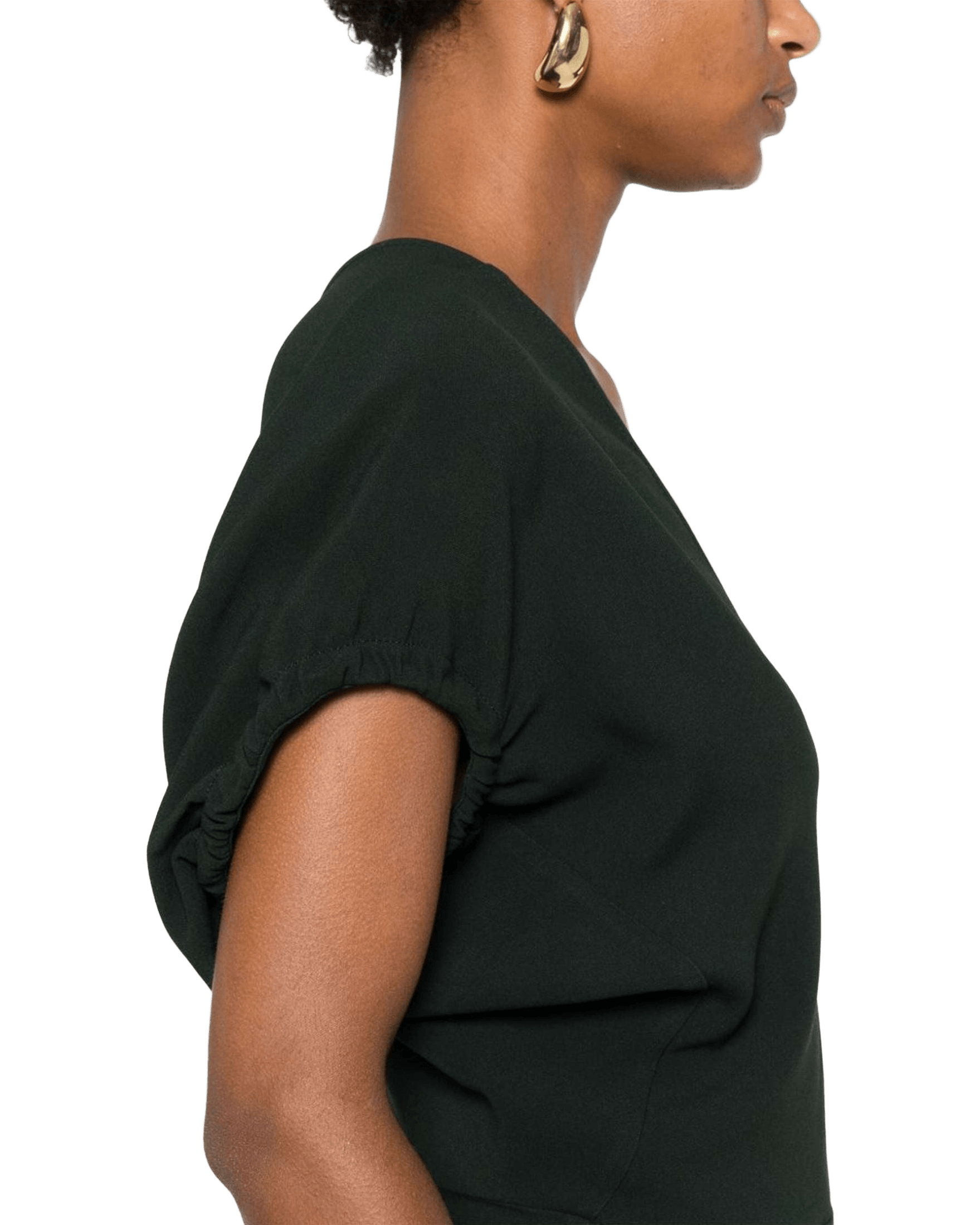 Victoria Beckham Green Dress Glam Steals