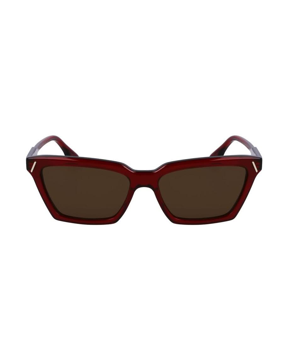 Victoria Beckham Red Acetate Sunglasses Sunglasses