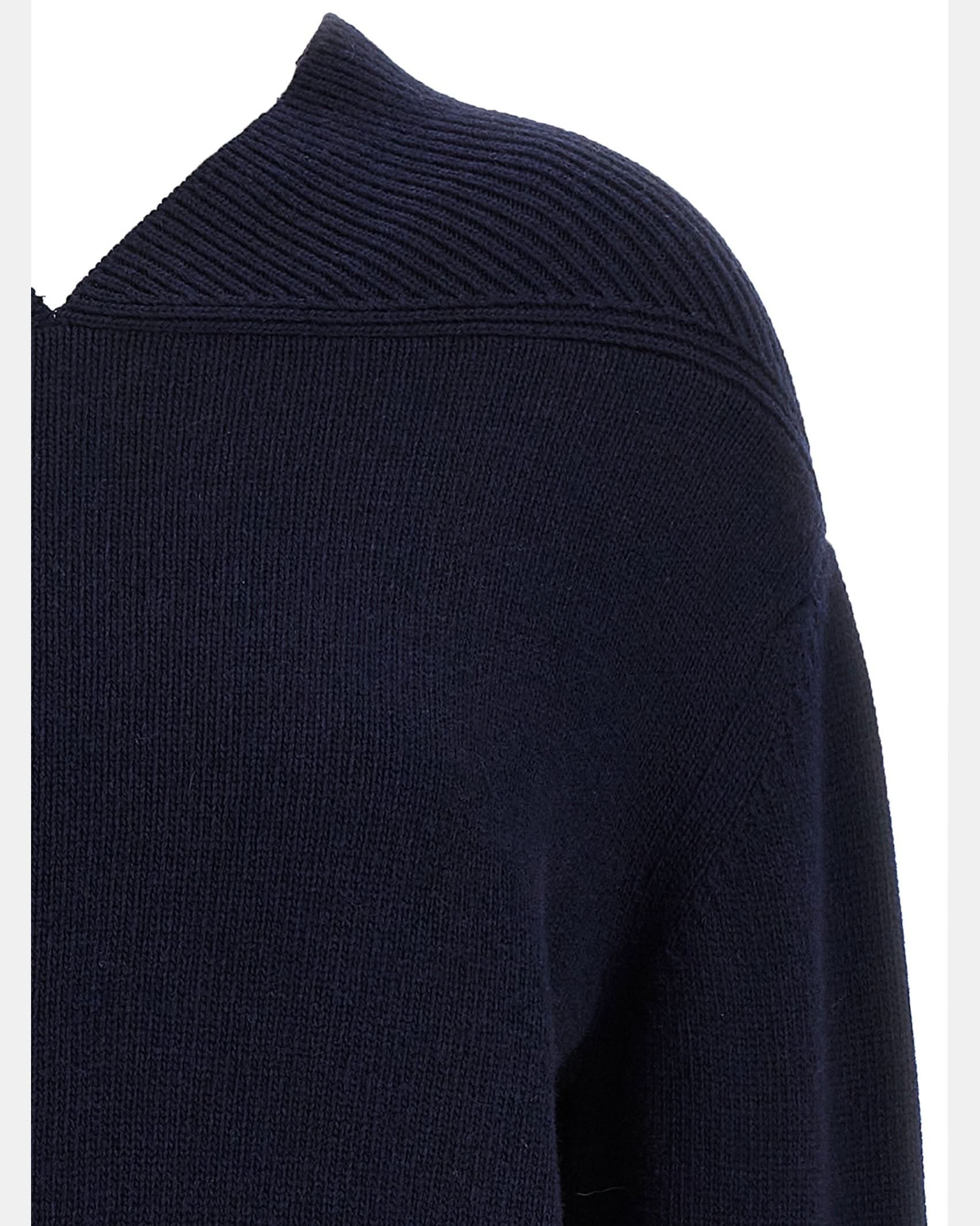 Victoria Beckham V Neck Yoke Detail Sweater Glam Steals