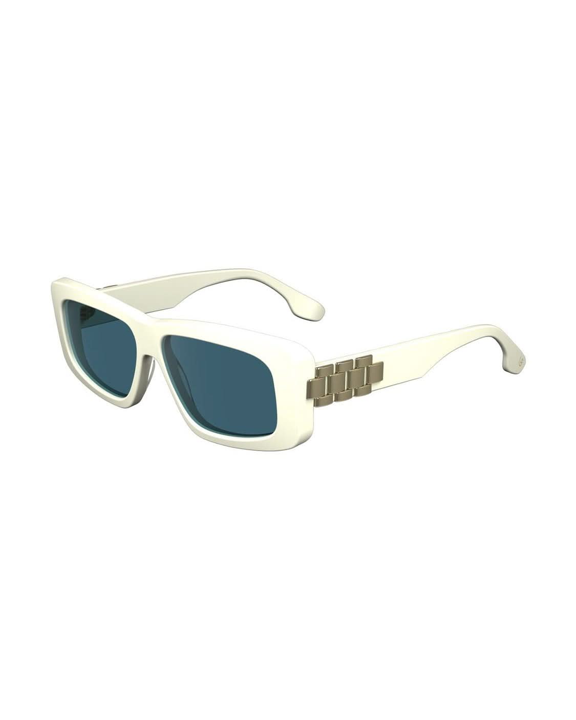 Victoria Beckham White Acetate Sunglasses Sunglasses