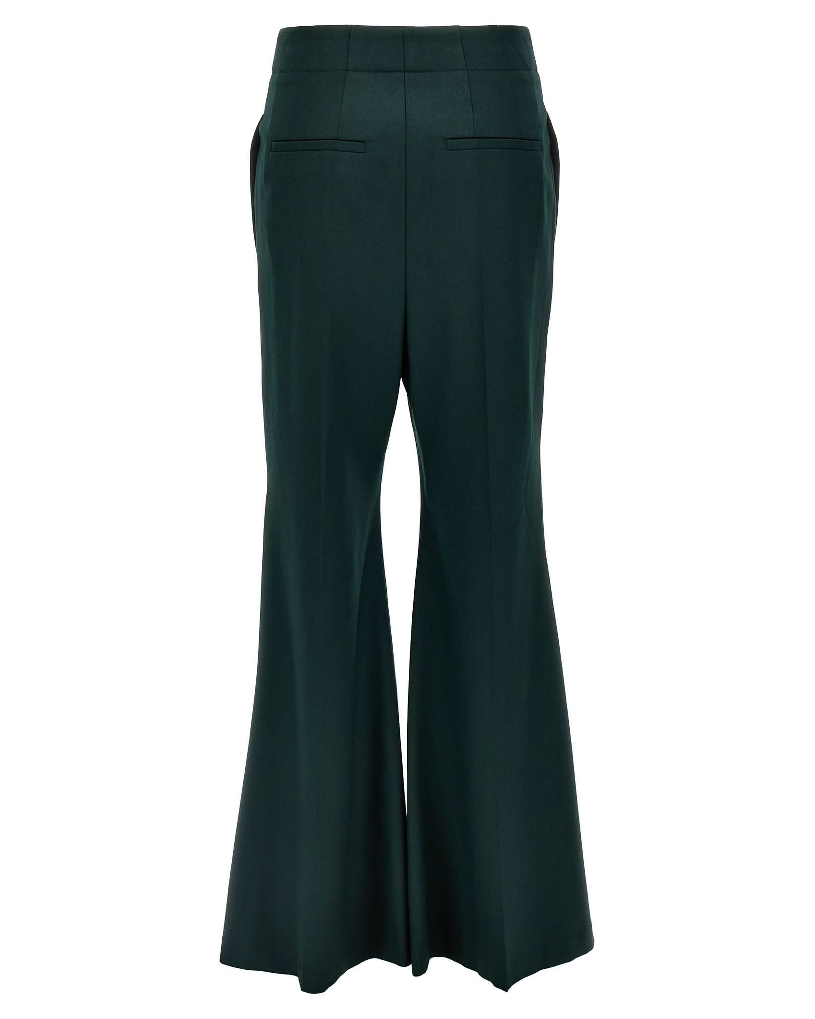 Victoria Beckham Wide Leg Kick Pant Glam Steals