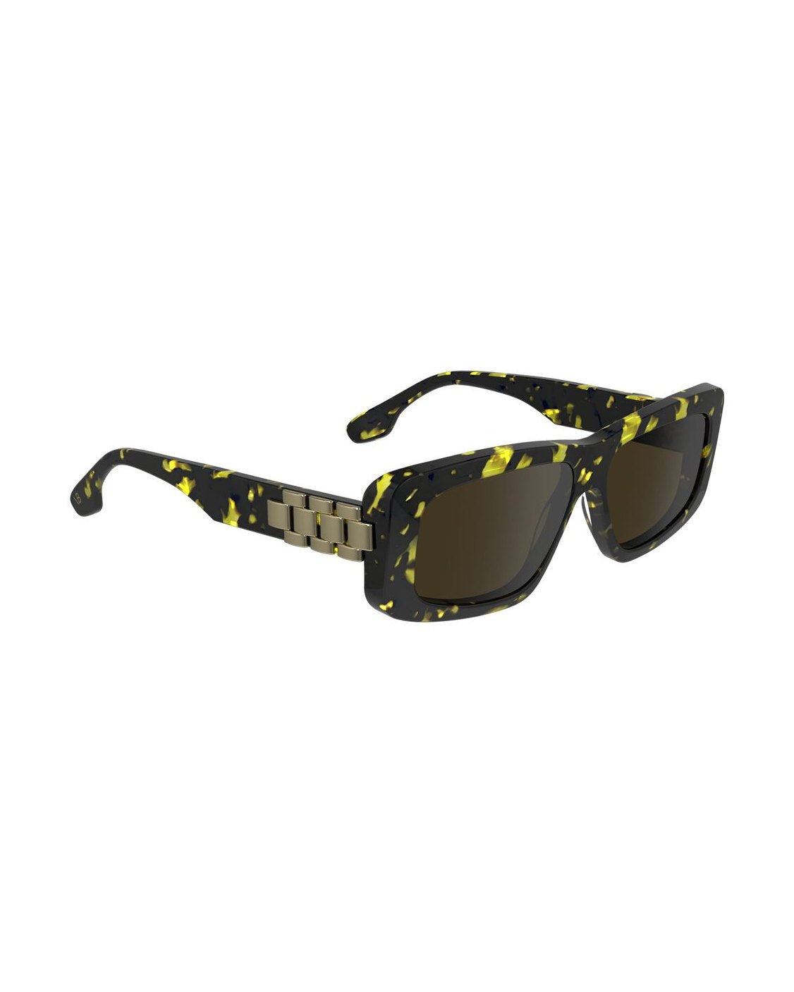 Victoria Beckham Yellow Acetate Sunglasses Sunglasses