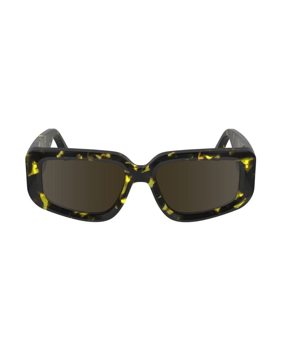 Victoria Beckham Yellow Acetate Sunglasses Sunglasses