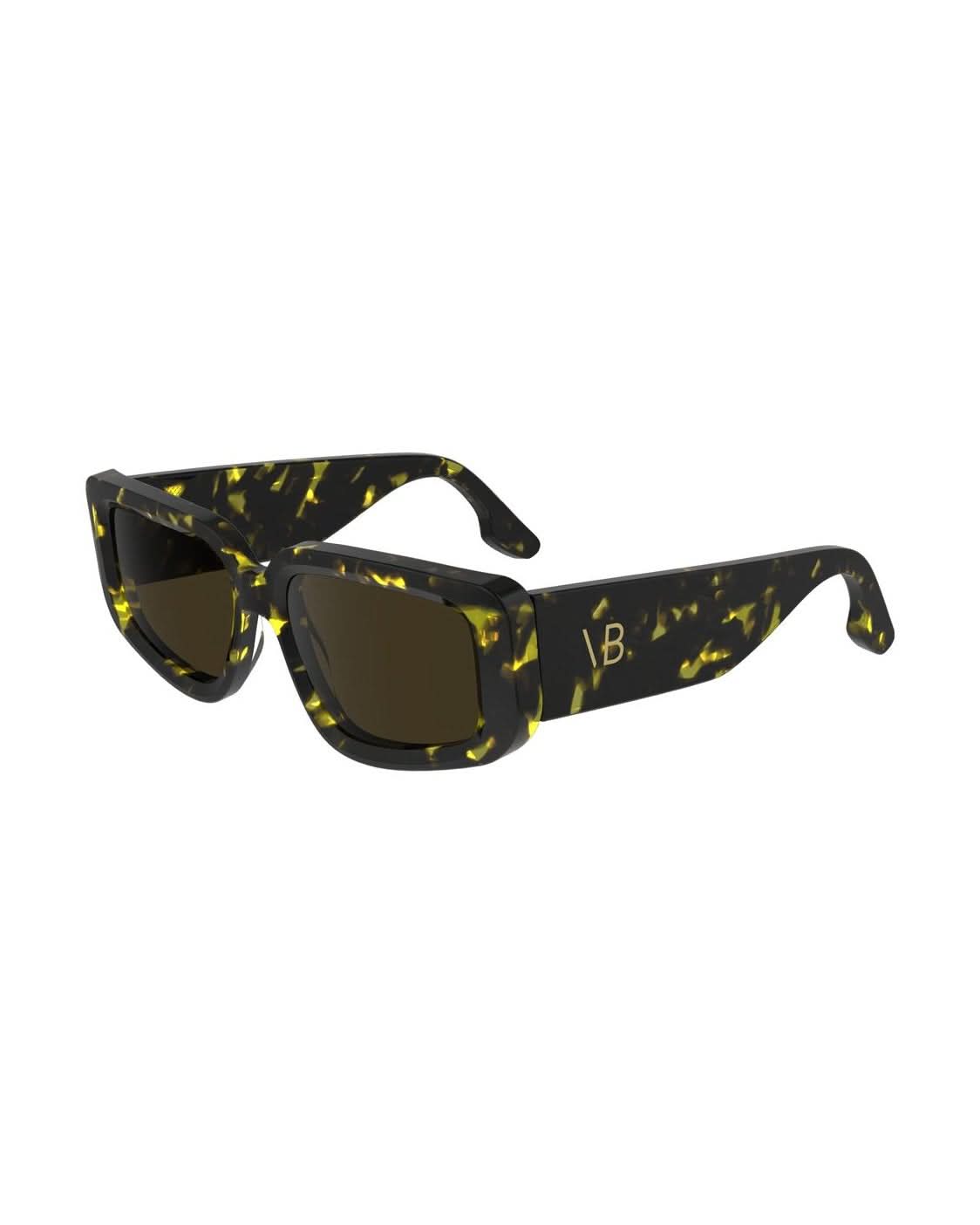 Victoria Beckham Yellow Acetate Sunglasses Sunglasses