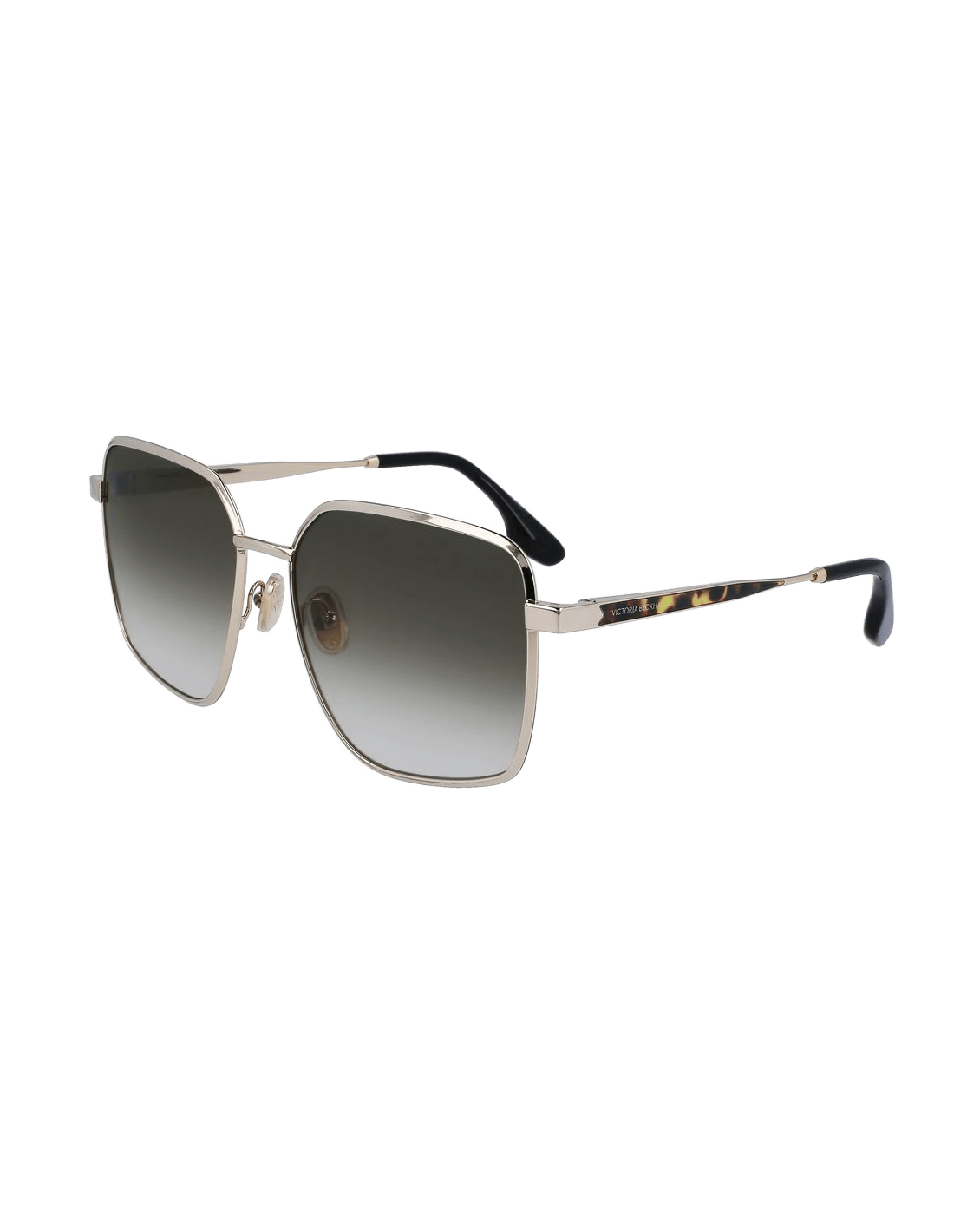 Victoria Beckham Yellow Metal Sunglasses Sunglasses
