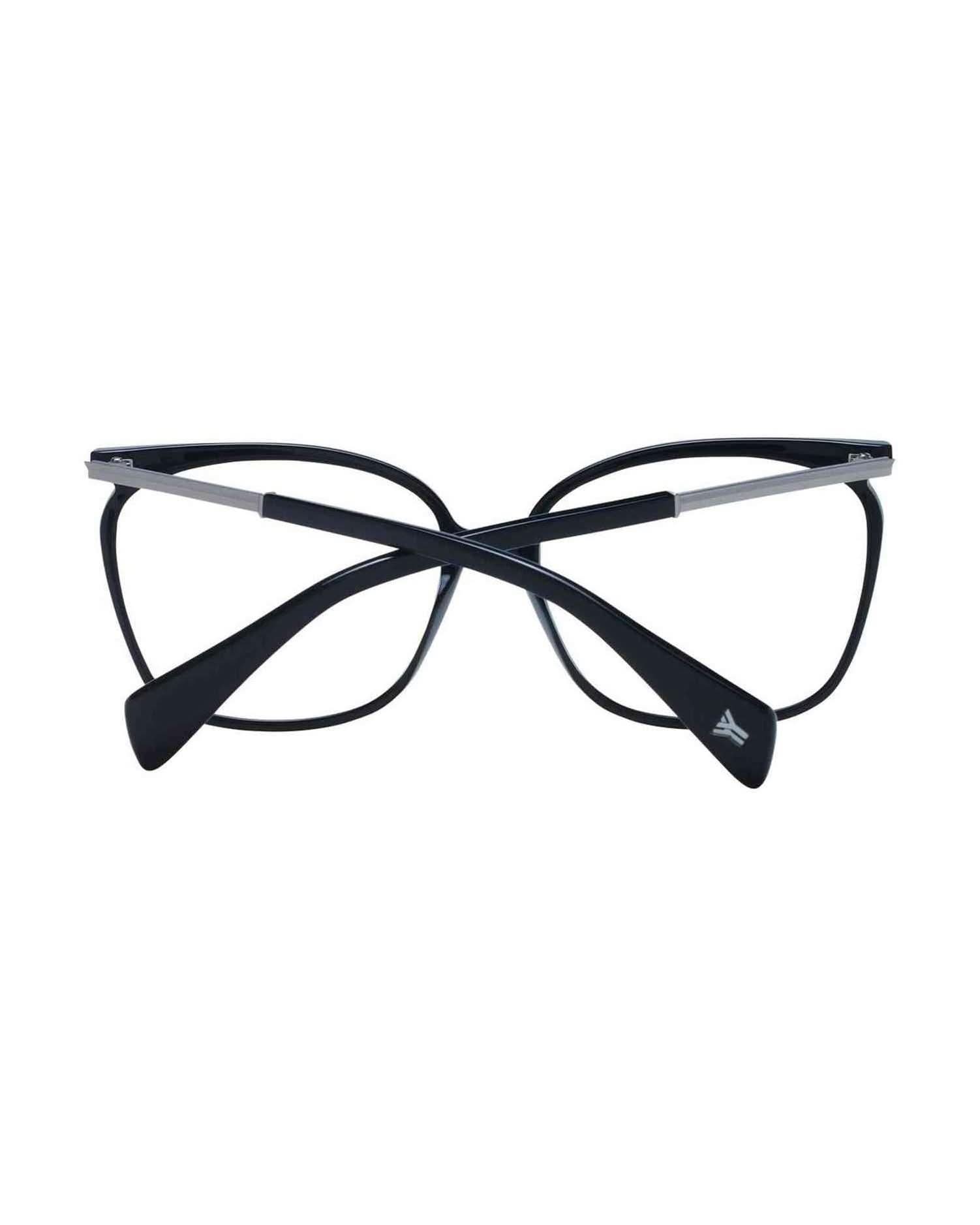 Yohji Yamamoto Black Women Optical Frame Eyeglasses