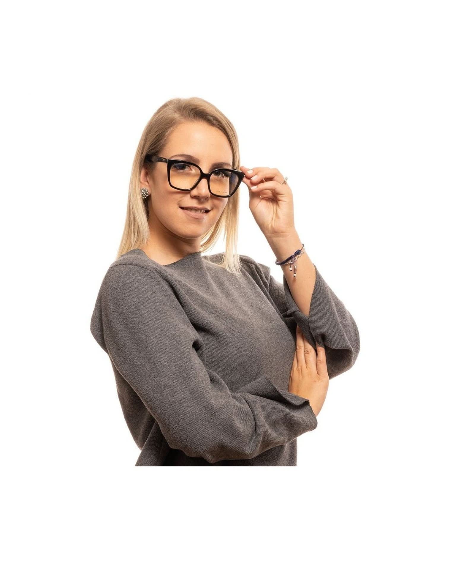 Yohji Yamamoto Black Women Optical Frame Eyeglasses