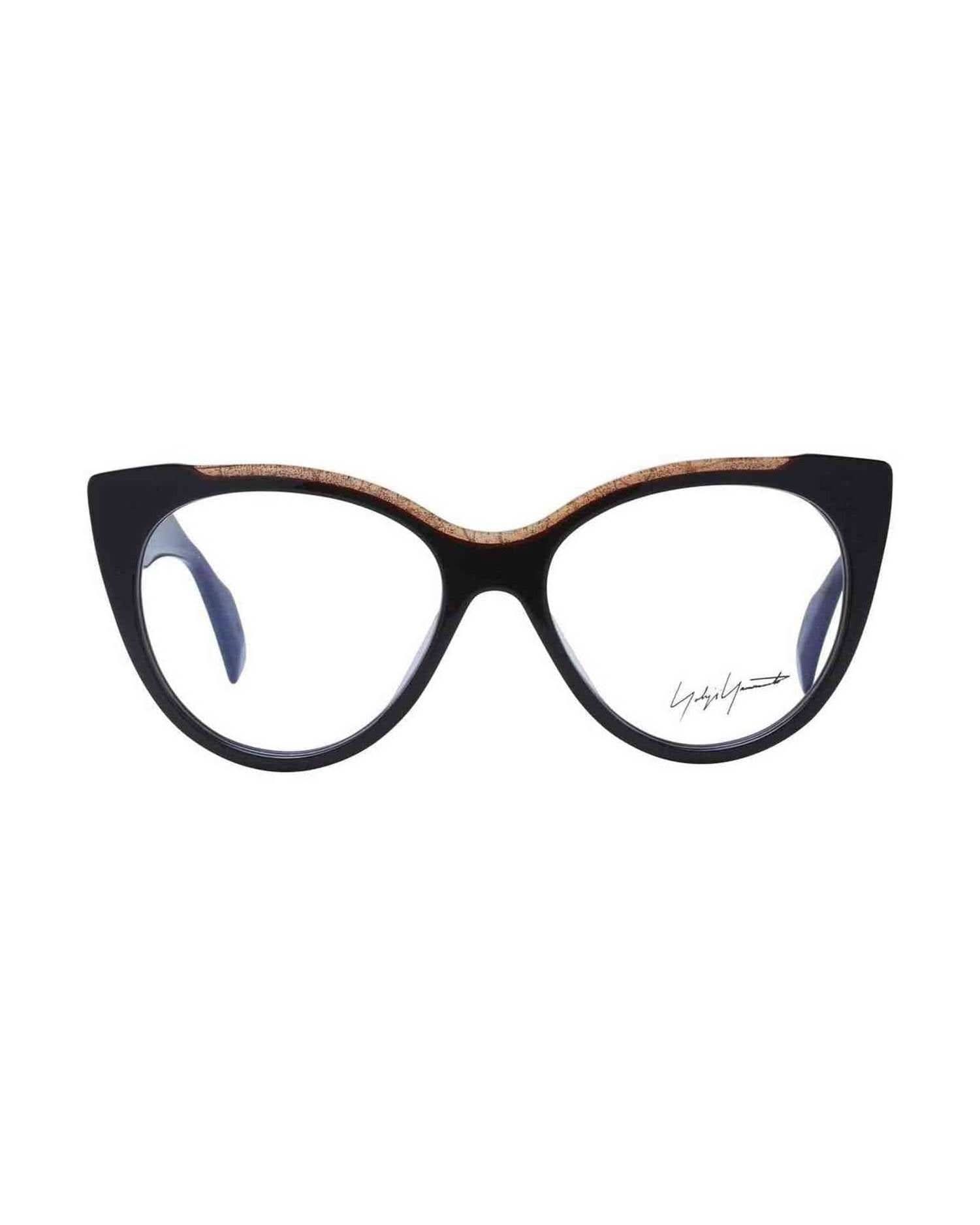 Yohji Yamamoto Brown Women Optical Frame Eyeglasses