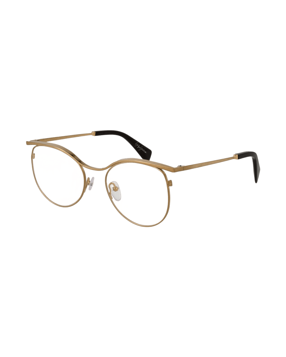 Yohji Yamamoto Gold Metal Glasses Eyeglasses