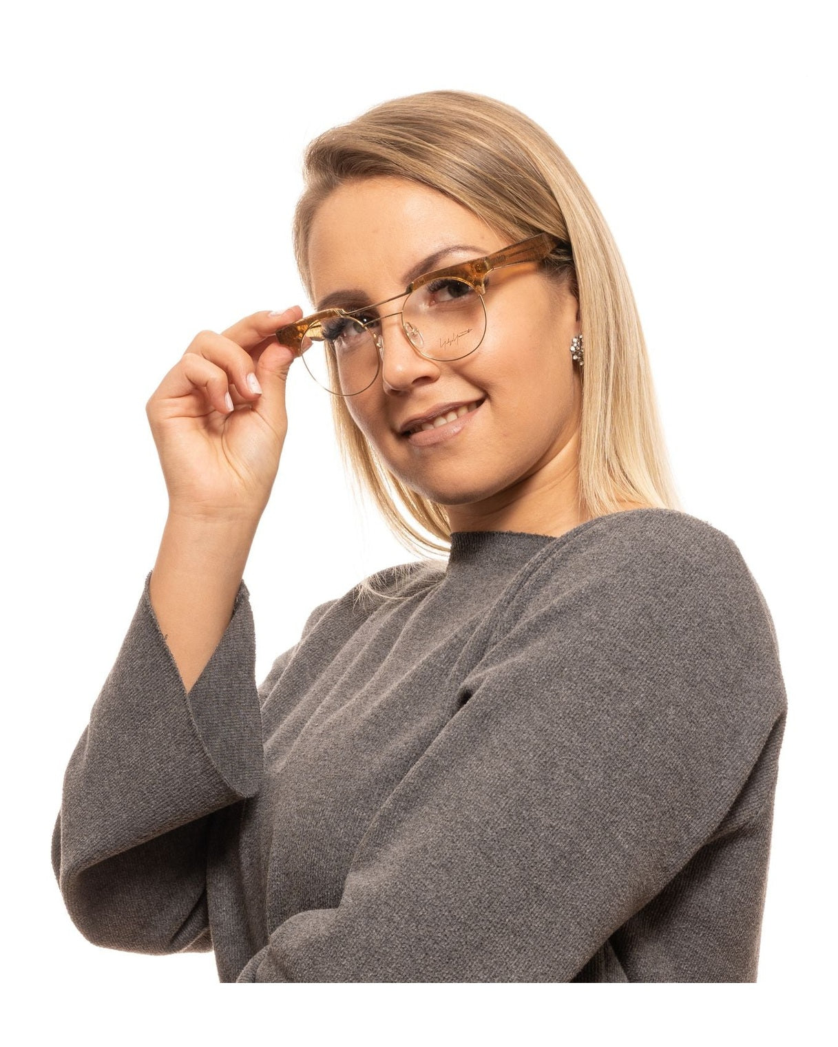 Yohji Yamamoto Gold Optical Frame Glam Steals