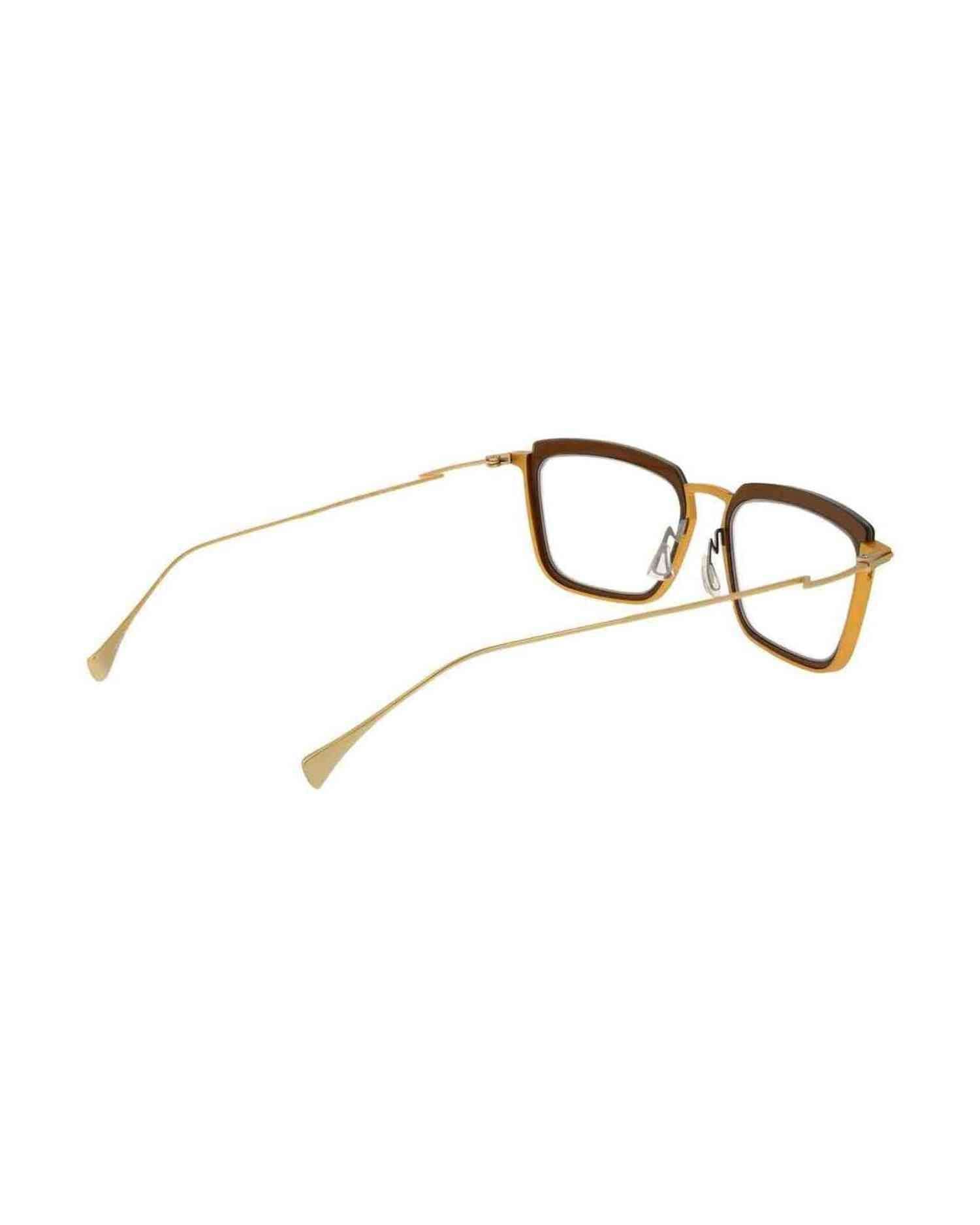 Yohji Yamamoto Gold Women Optical Frame Eyeglasses
