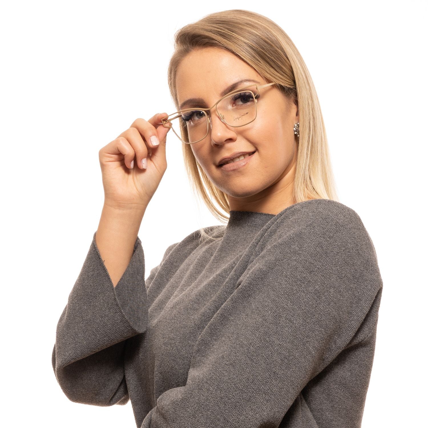 Yohji Yamamoto Gold Women Optical Frame Glam Steals