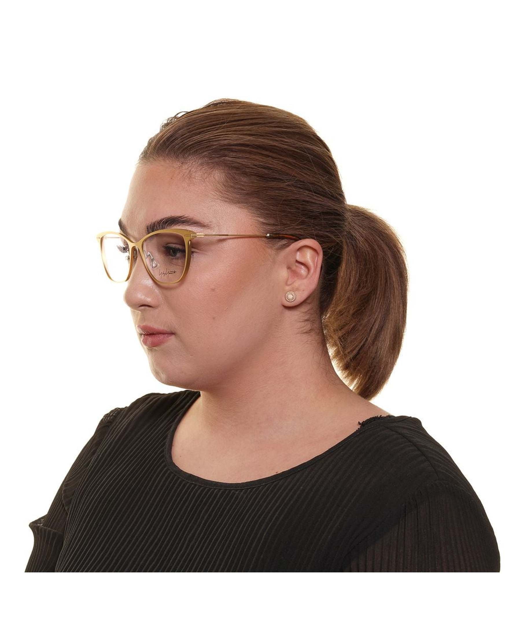 Yohji Yamamoto Gold Women Optical Frame Glam Steals