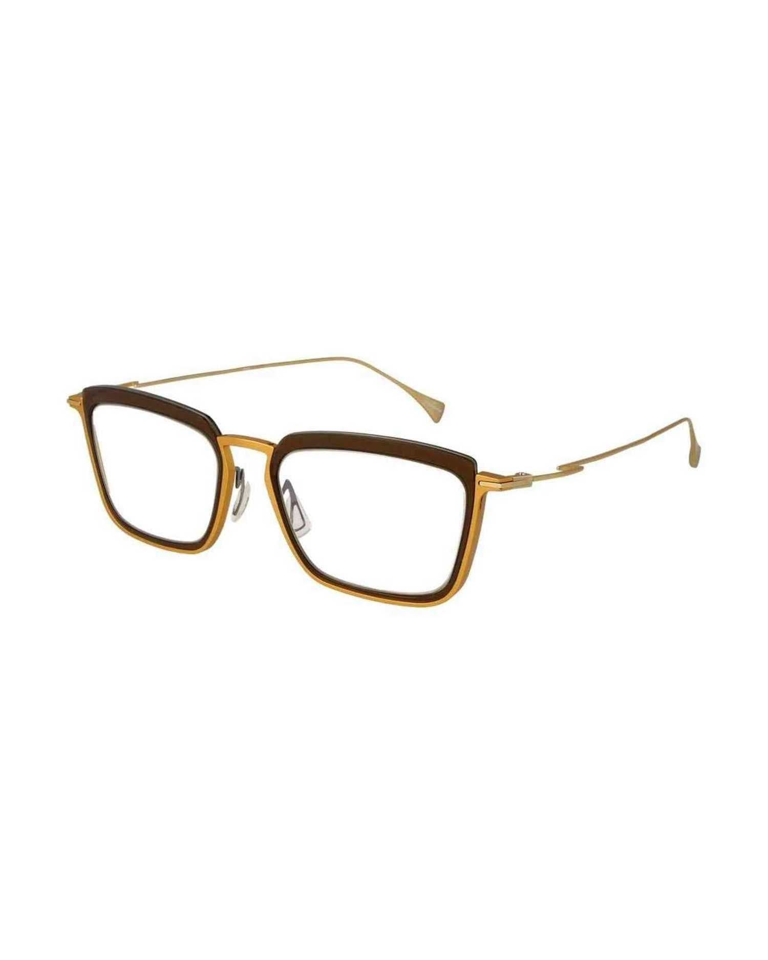 Yohji Yamamoto Gold Women Optical Frame Eyeglasses