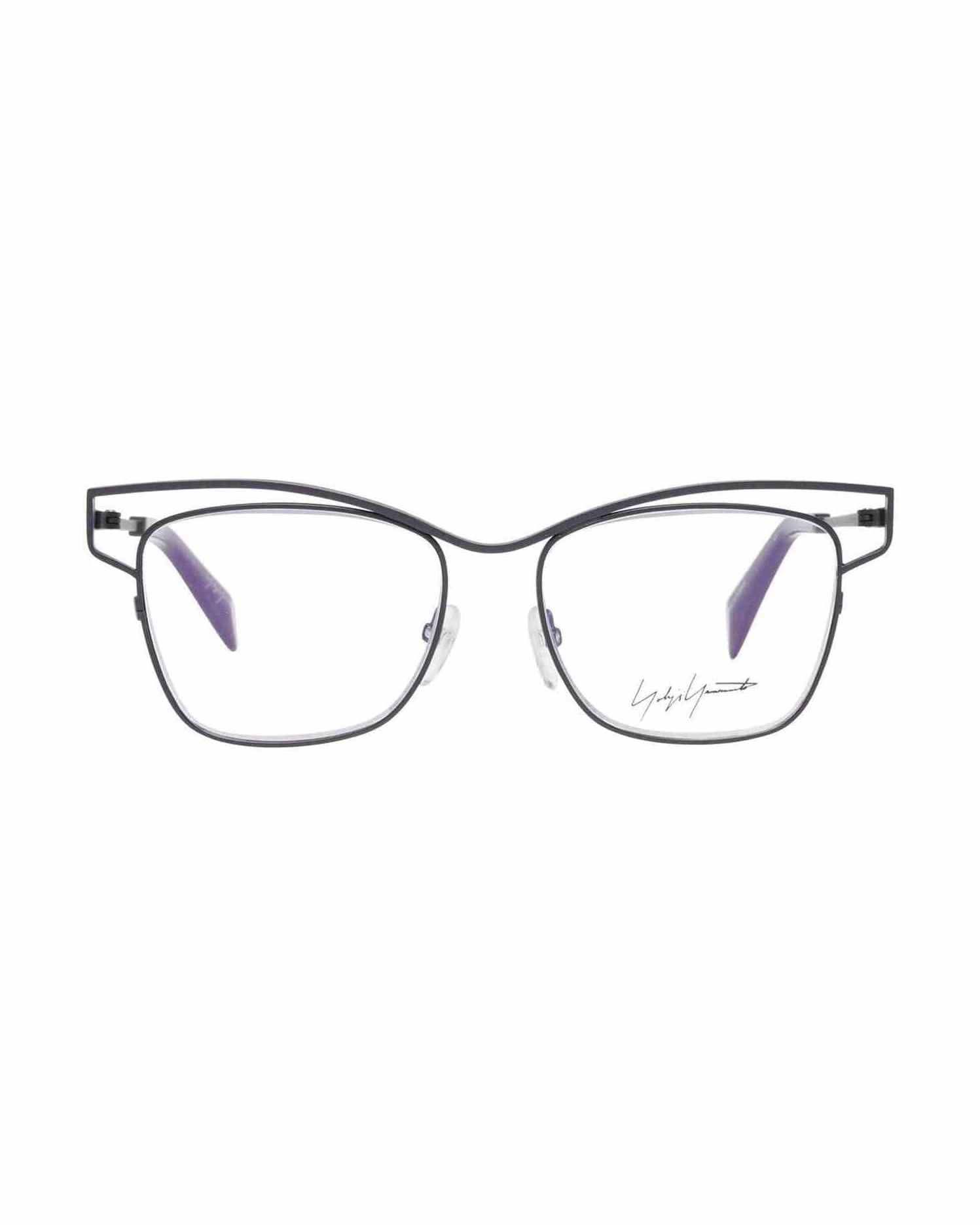 Yohji Yamamoto Gray Women Optical Frame Eyeglasses
