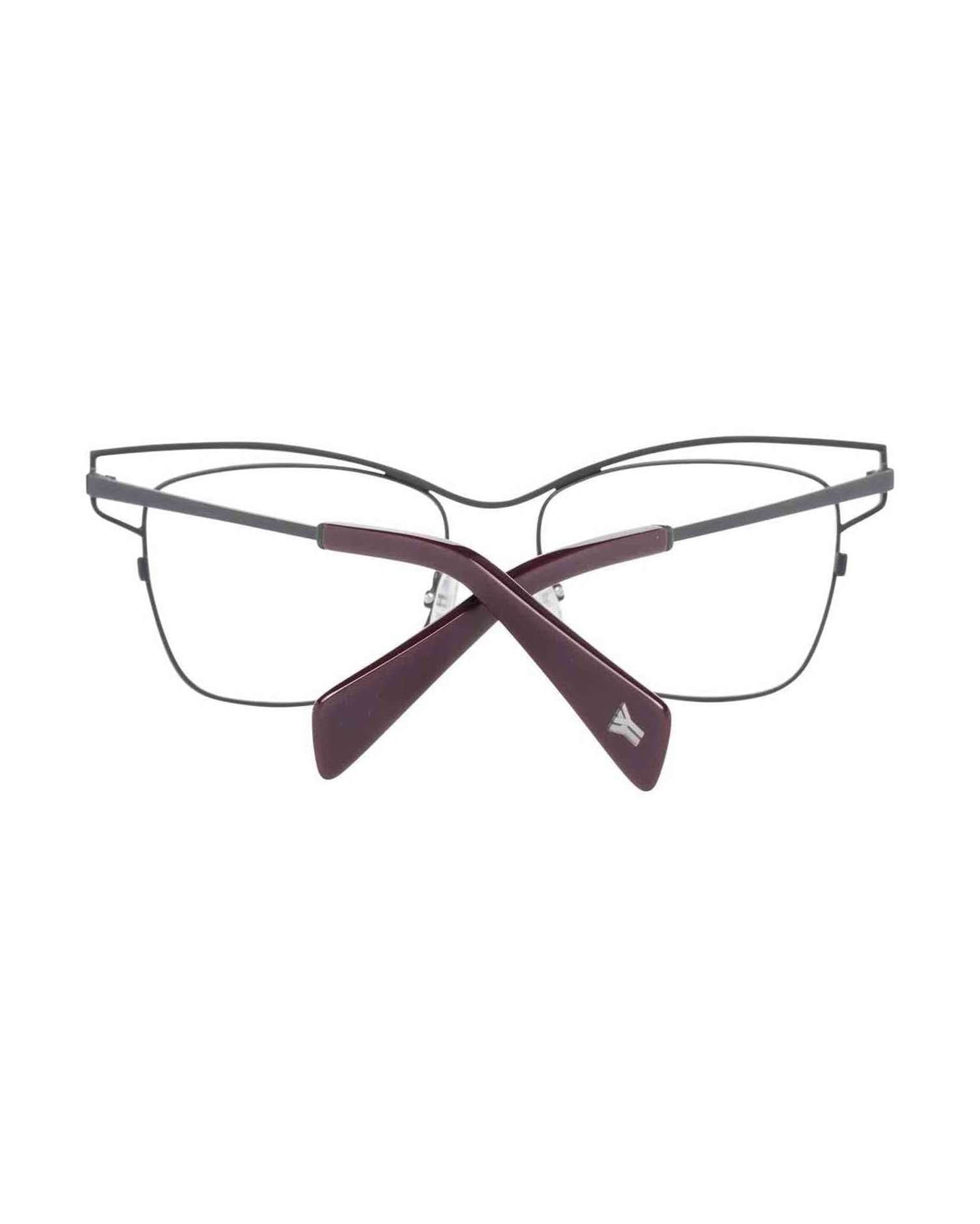 Yohji Yamamoto Gray Women Optical Frame Eyeglasses