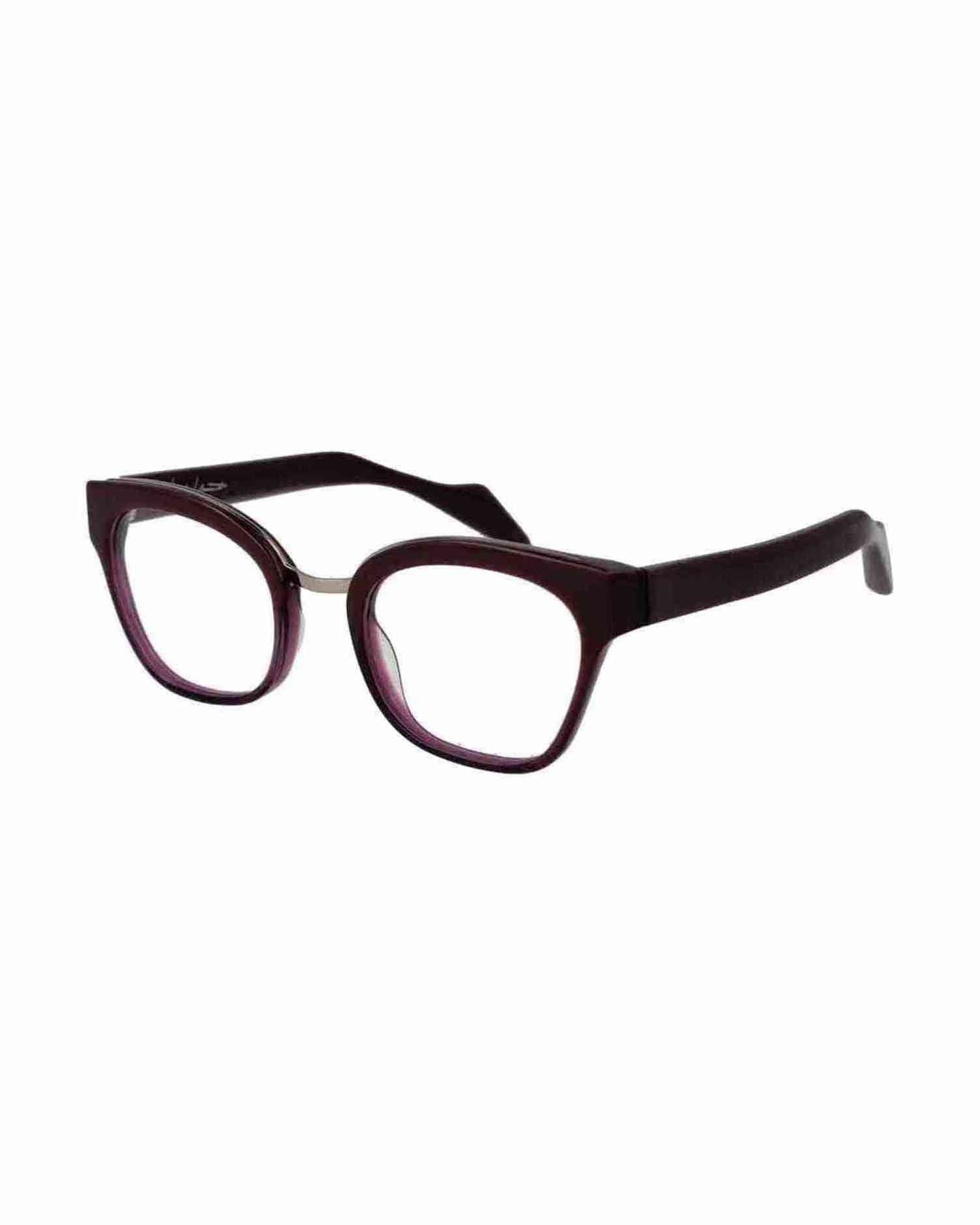 Yohji Yamamoto Purple Women Optical Frame Eyeglasses