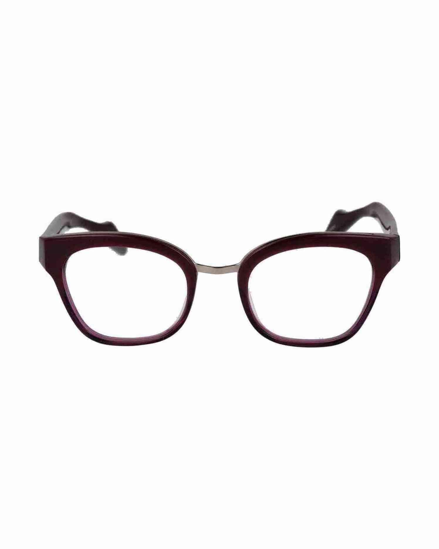 Yohji Yamamoto Purple Women Optical Frame Eyeglasses