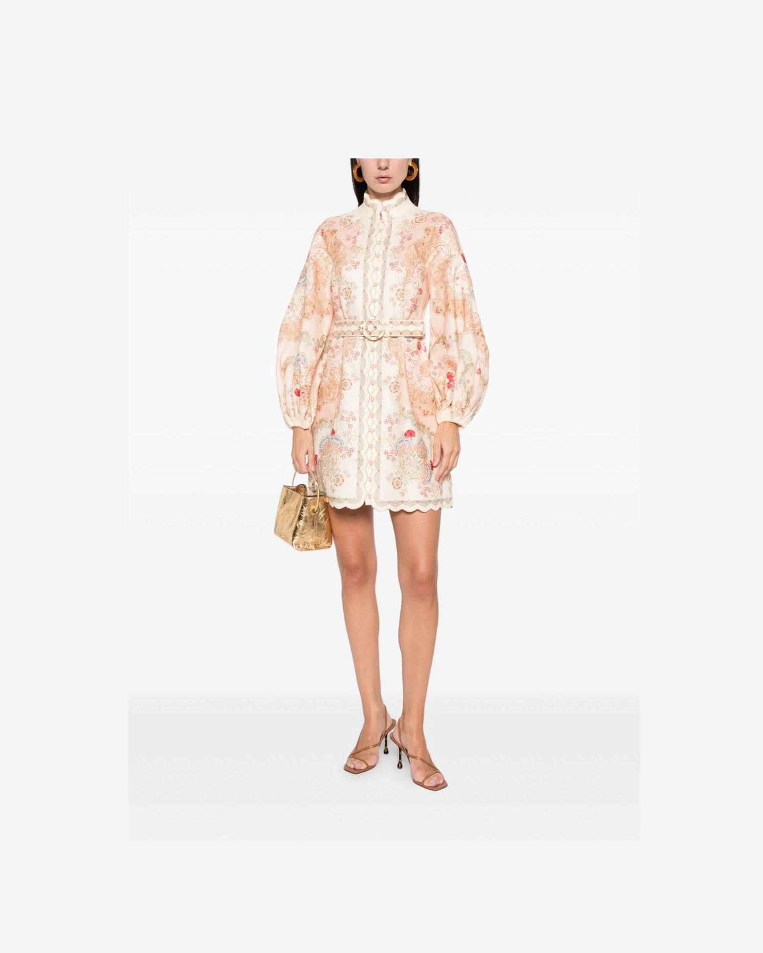 Zimmermann Beige Dress Dresses