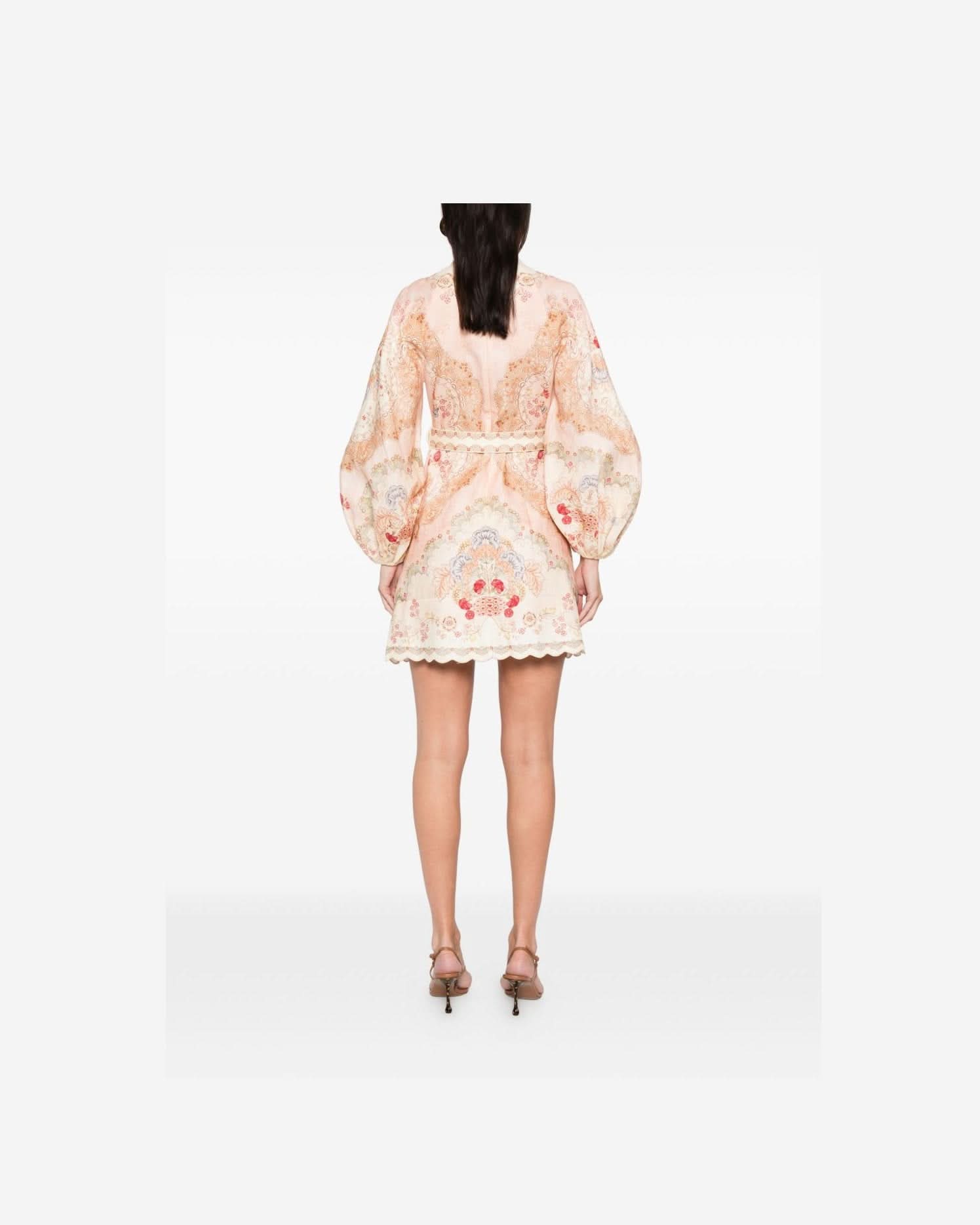 Zimmermann Beige Dress Dresses