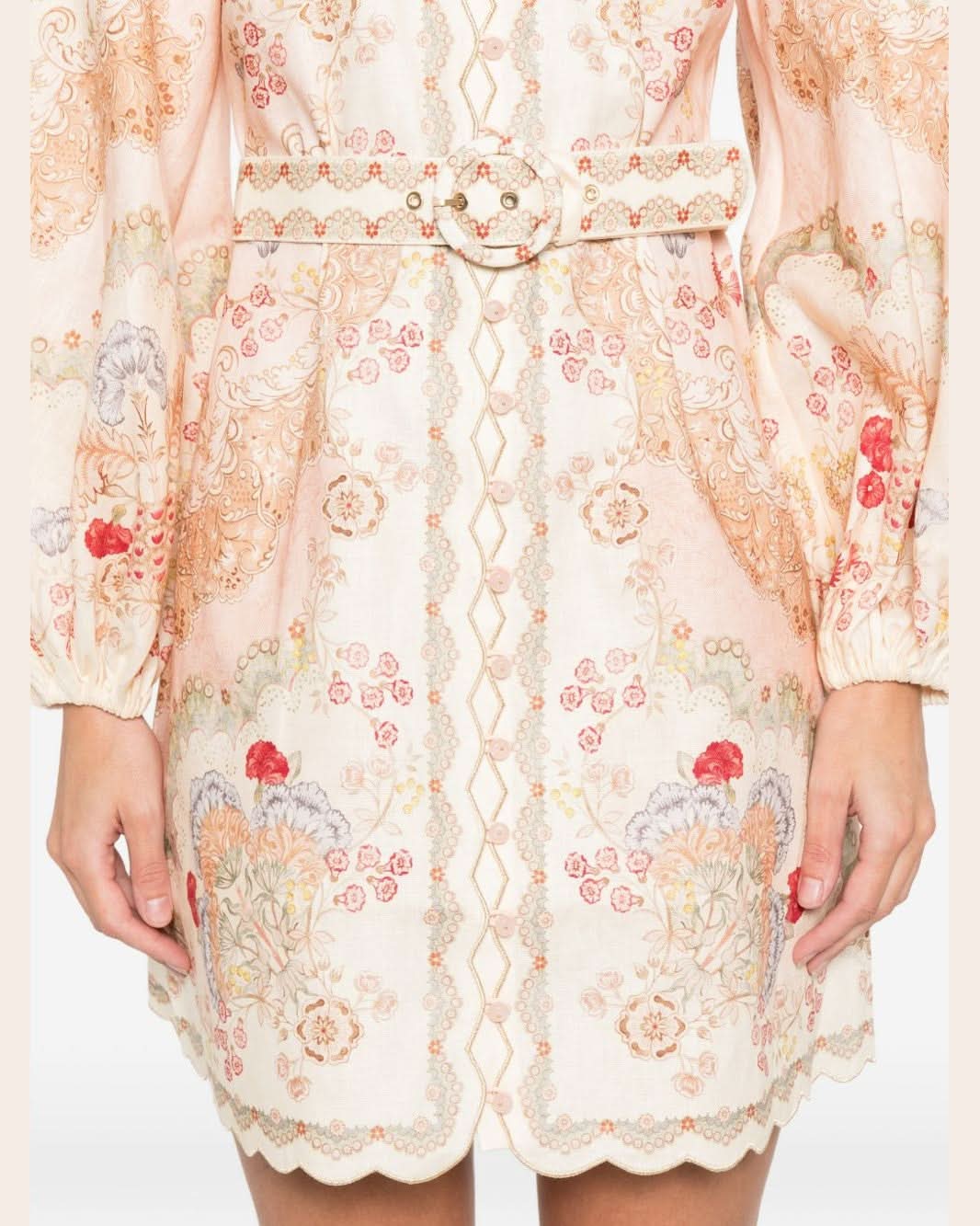 Zimmermann Beige Dress Dresses