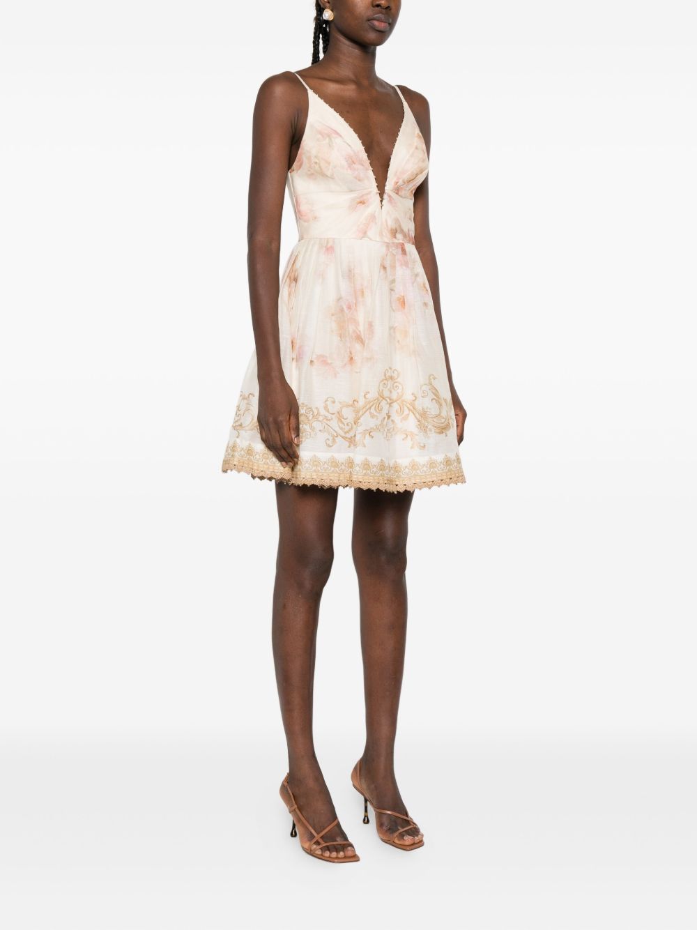 Zimmermann Beige Dress Glam Steals