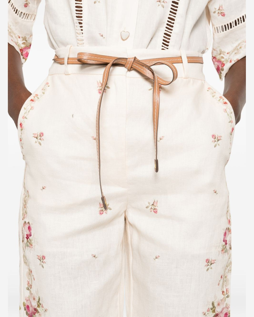 Zimmermann Beige Trouser Glam Steals