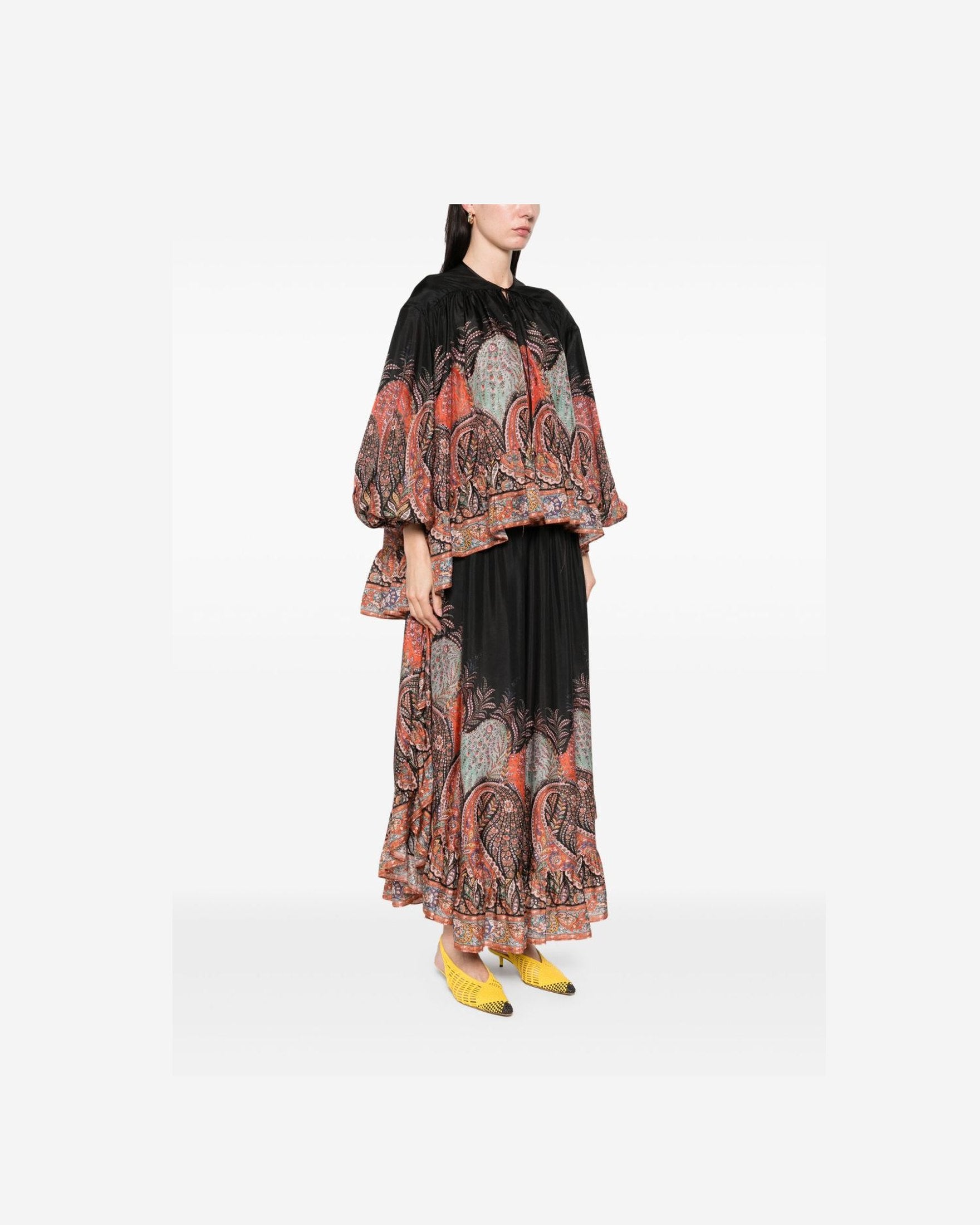 Zimmermann Black Shirt Glam Steals