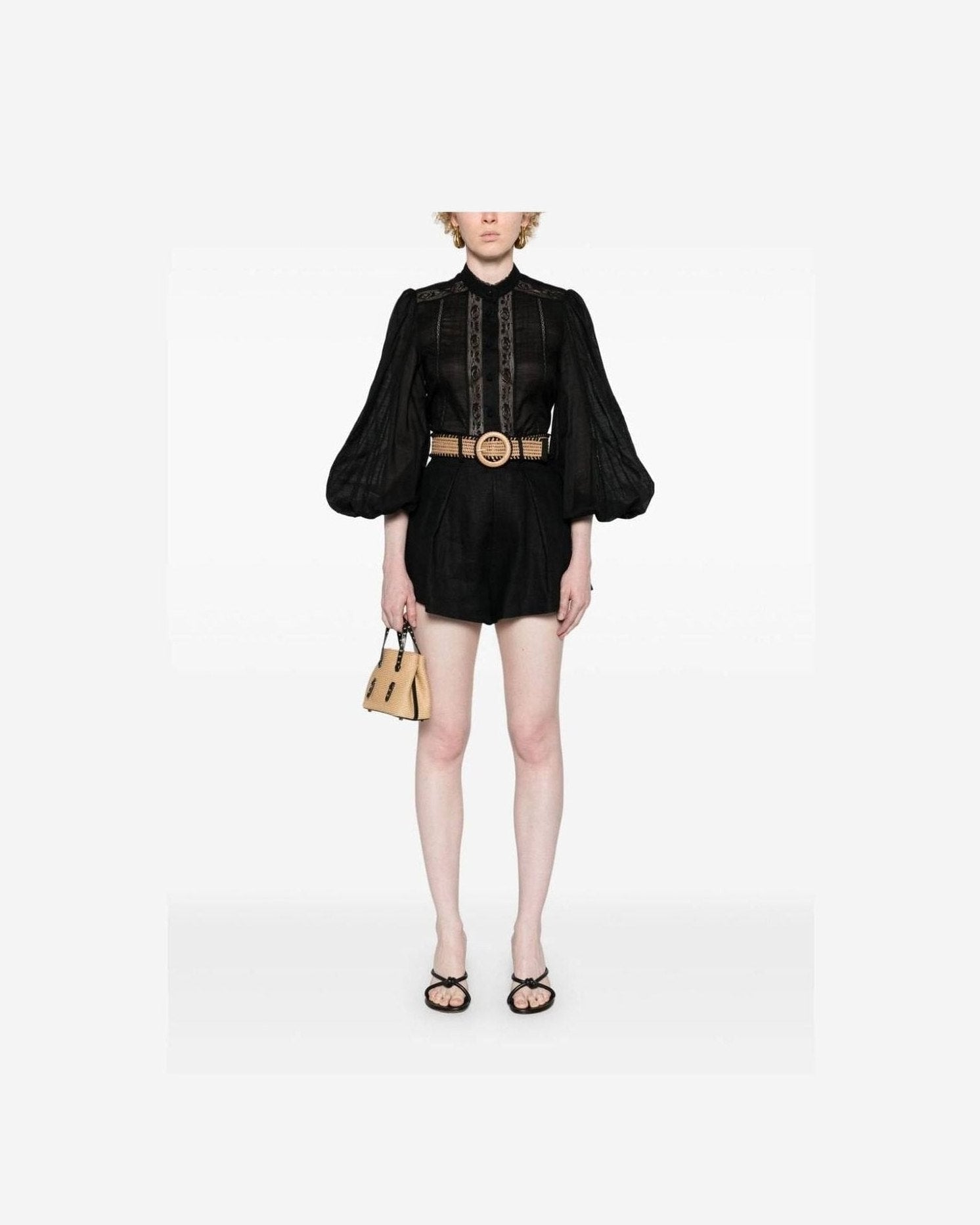 Zimmermann Black Shirt Glam Steals