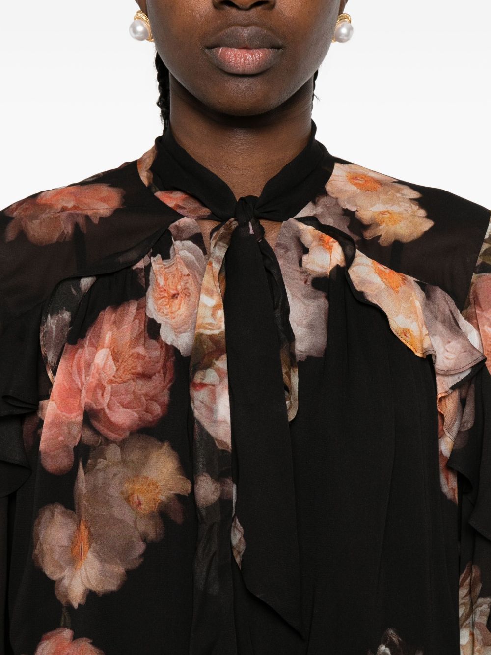 Zimmermann Black Shirt Glam Steals